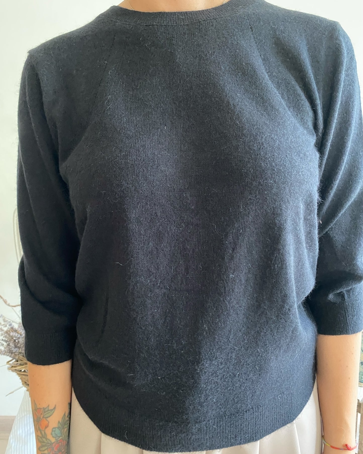Maglia girocollo con manica 3/4 art.78007 BADRA ARTLOVE