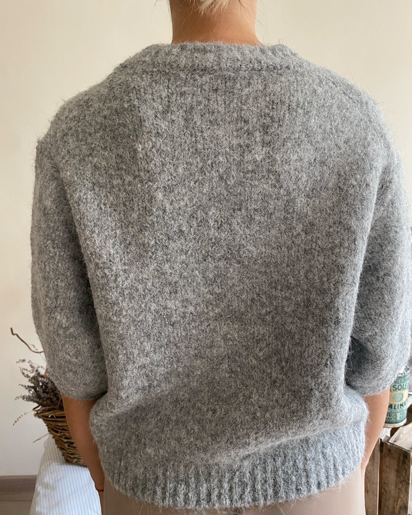 Maglione a scatoletta con manica 3/4 art.78323 LYCIE ARTLOVE
