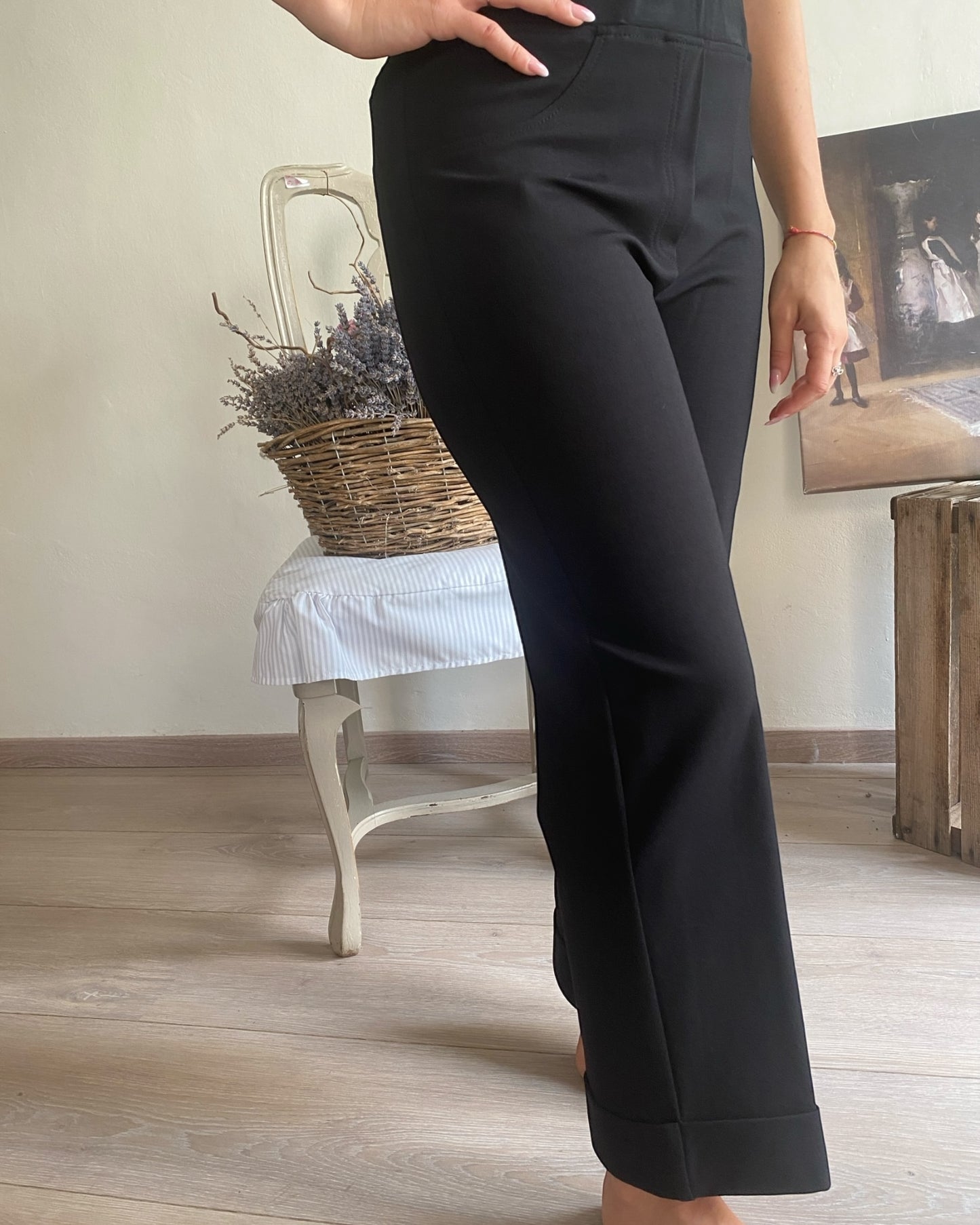 Pantalone basic art. L12YBF CASERTA LOLA by Sandro FERRONE
