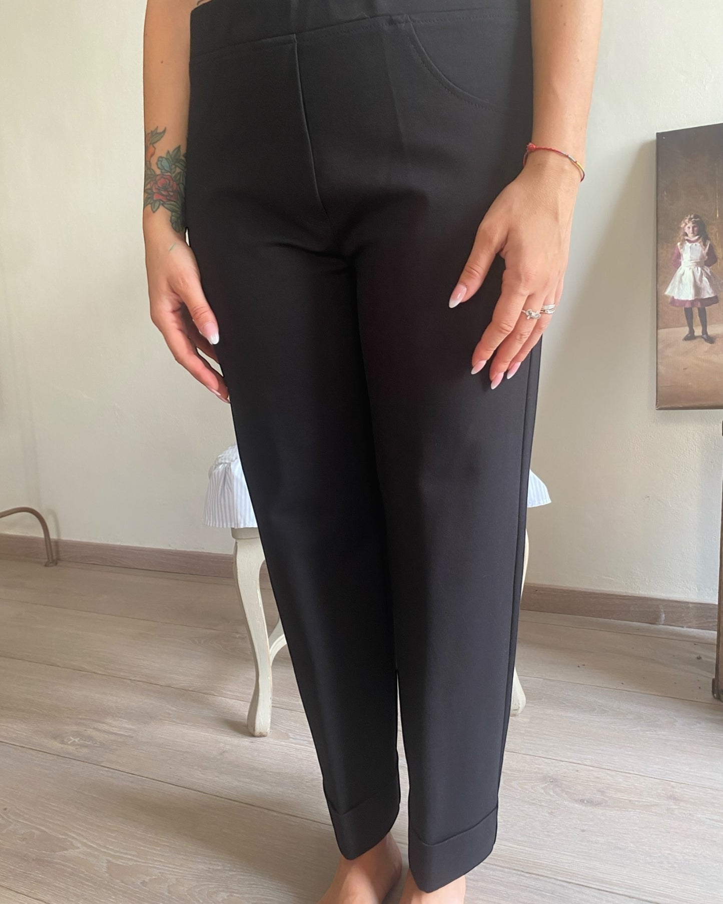 Pantalone basic art. L12YBF CASERTA LOLA by Sandro FERRONE