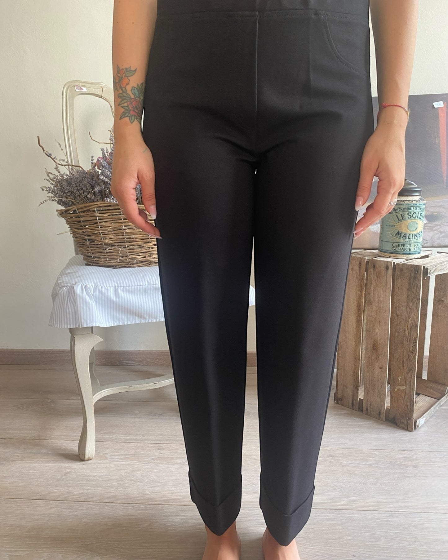 Pantalone basic art. L12YBF CASERTA LOLA by Sandro FERRONE