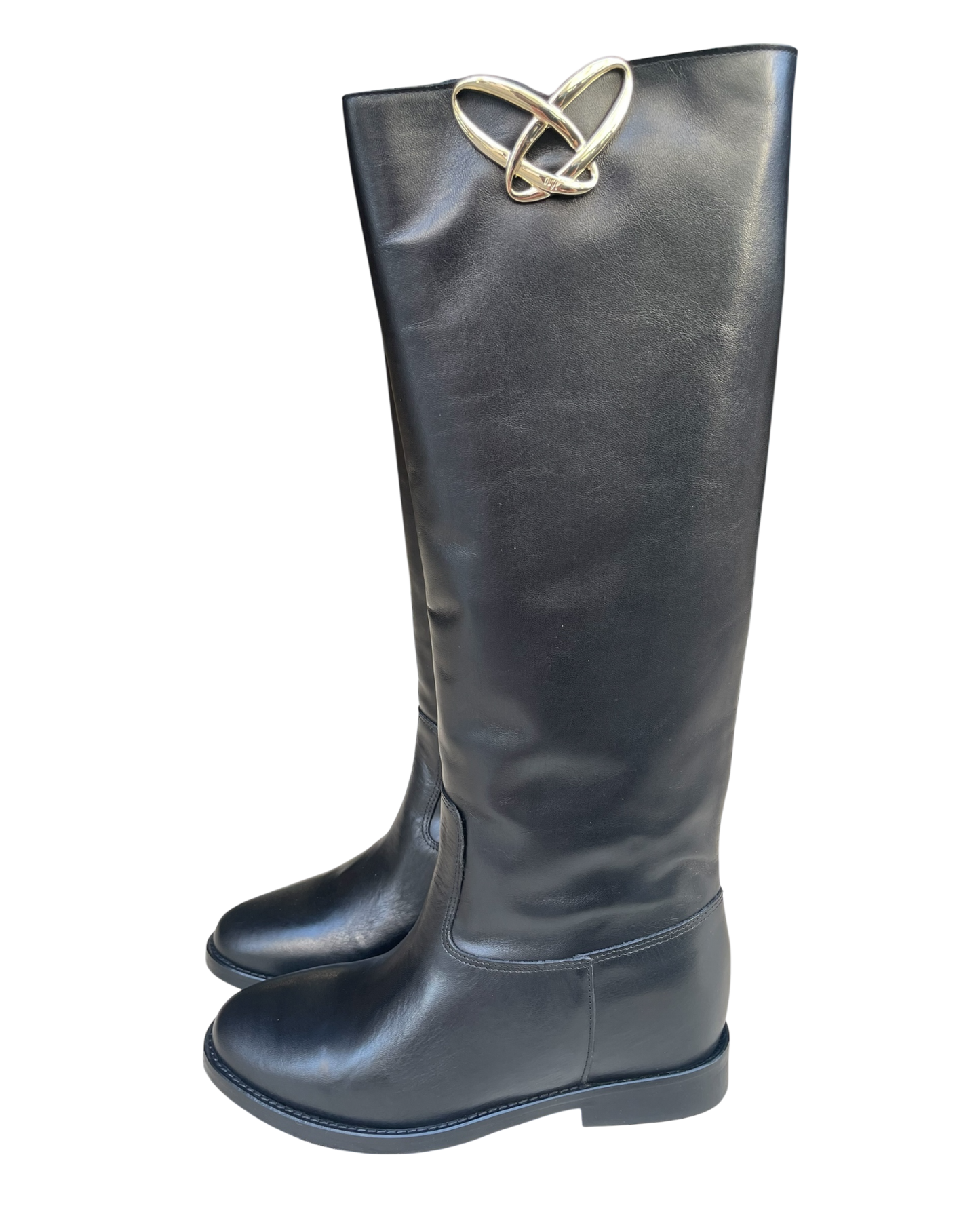 Stivale in pelle con zeppa interna 3cm art. RGTERRY41VIT OVYE’