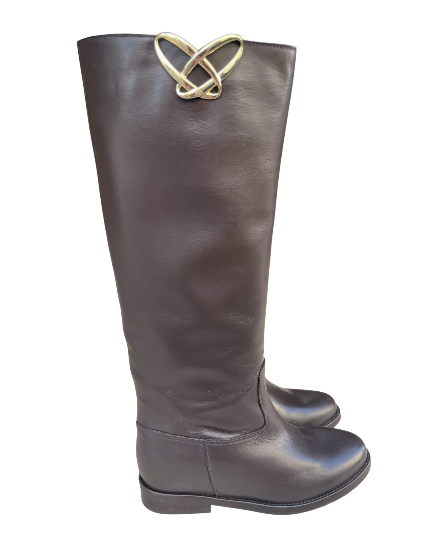 Stivale in pelle con zeppa interna 3cm art. RGTERRY41VIT OVYE’