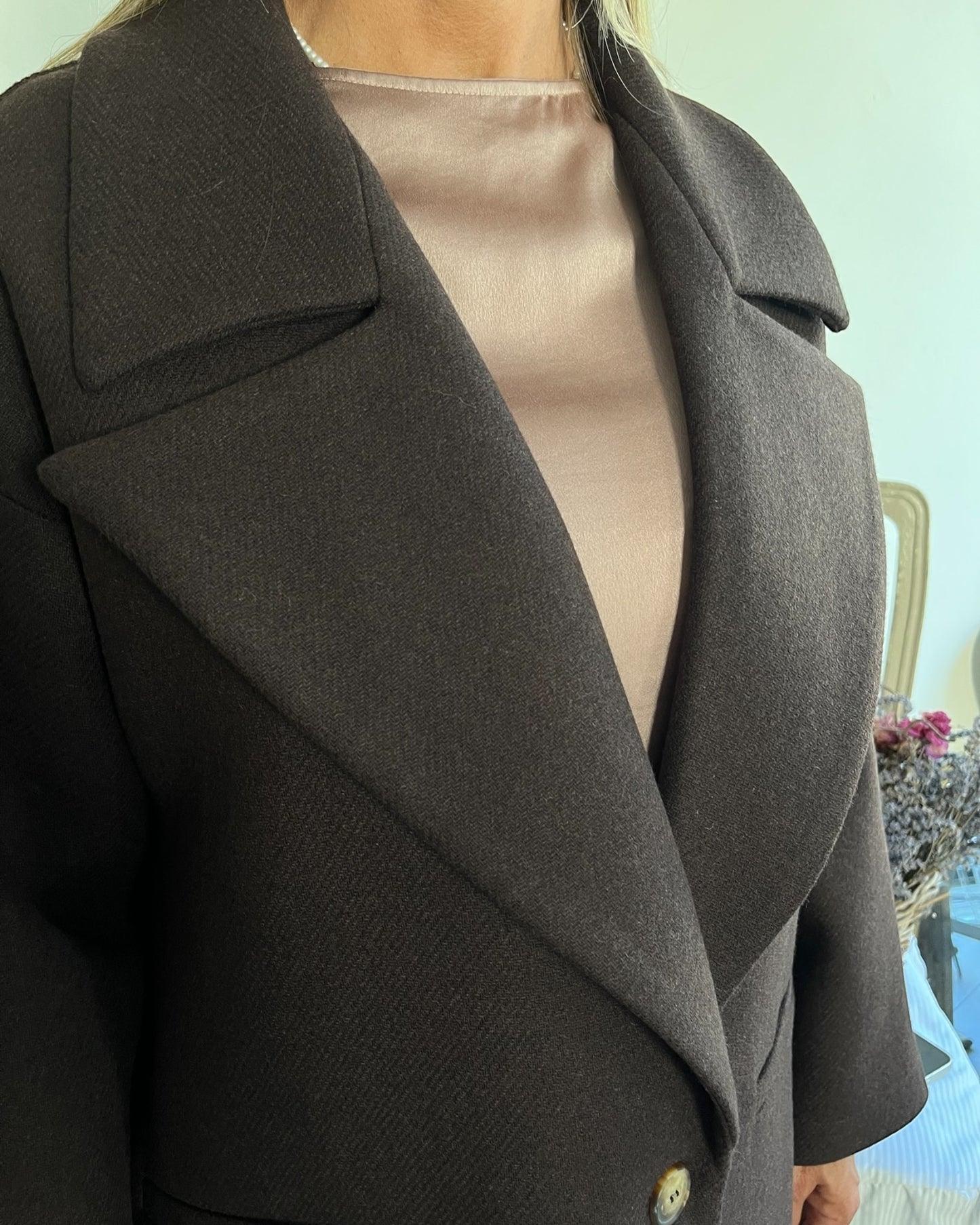 Cappotto lungo art. L165YBF COGNE Lola by Sandro FERRONE