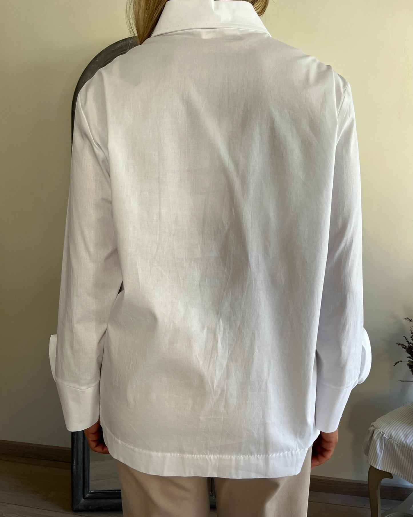 Camicia collo piastron art. L14YBF BOVES Lola by SANDRO FERRONE