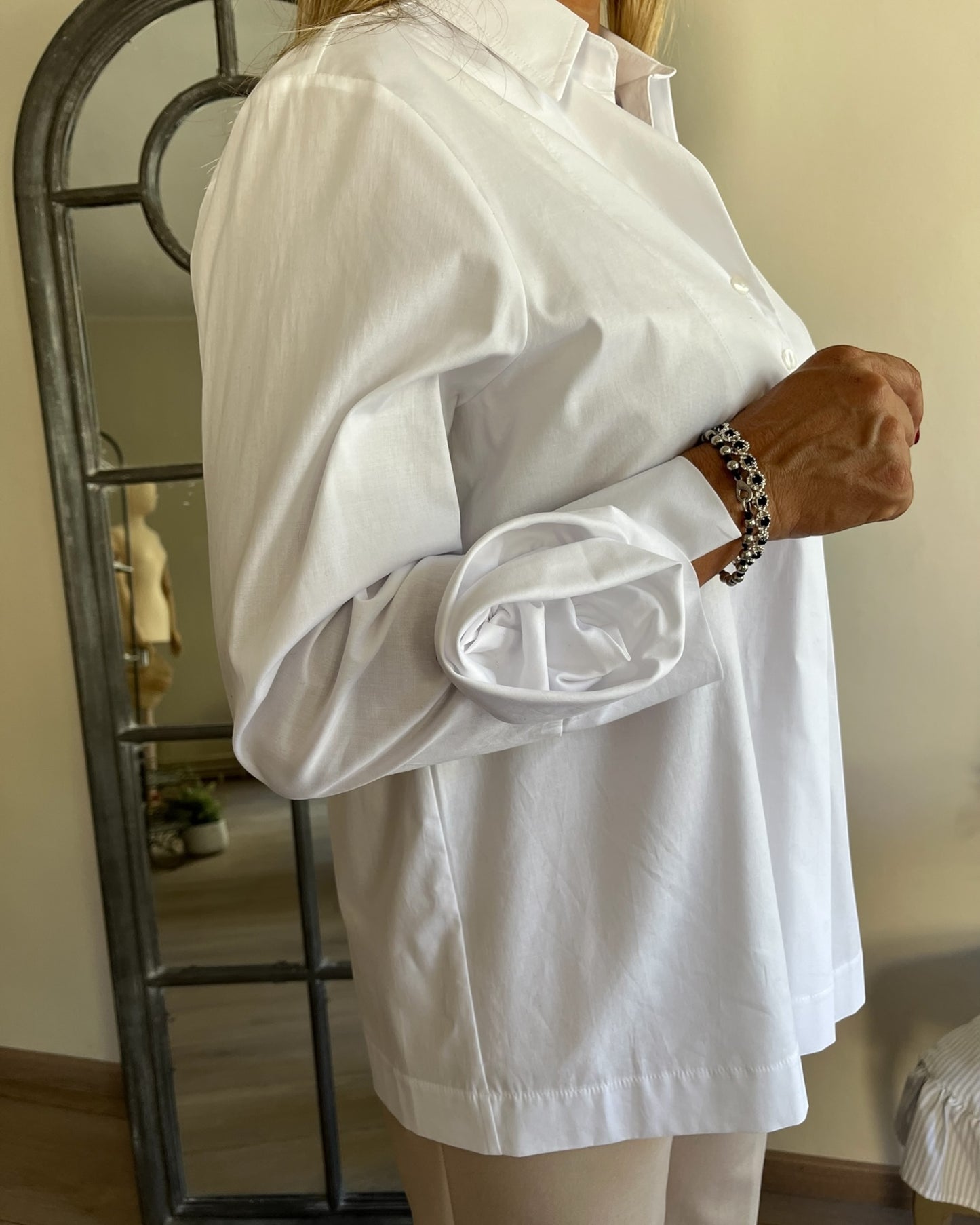 Camicia collo piastron art. L14YBF BOVES Lola by SANDRO FERRONE
