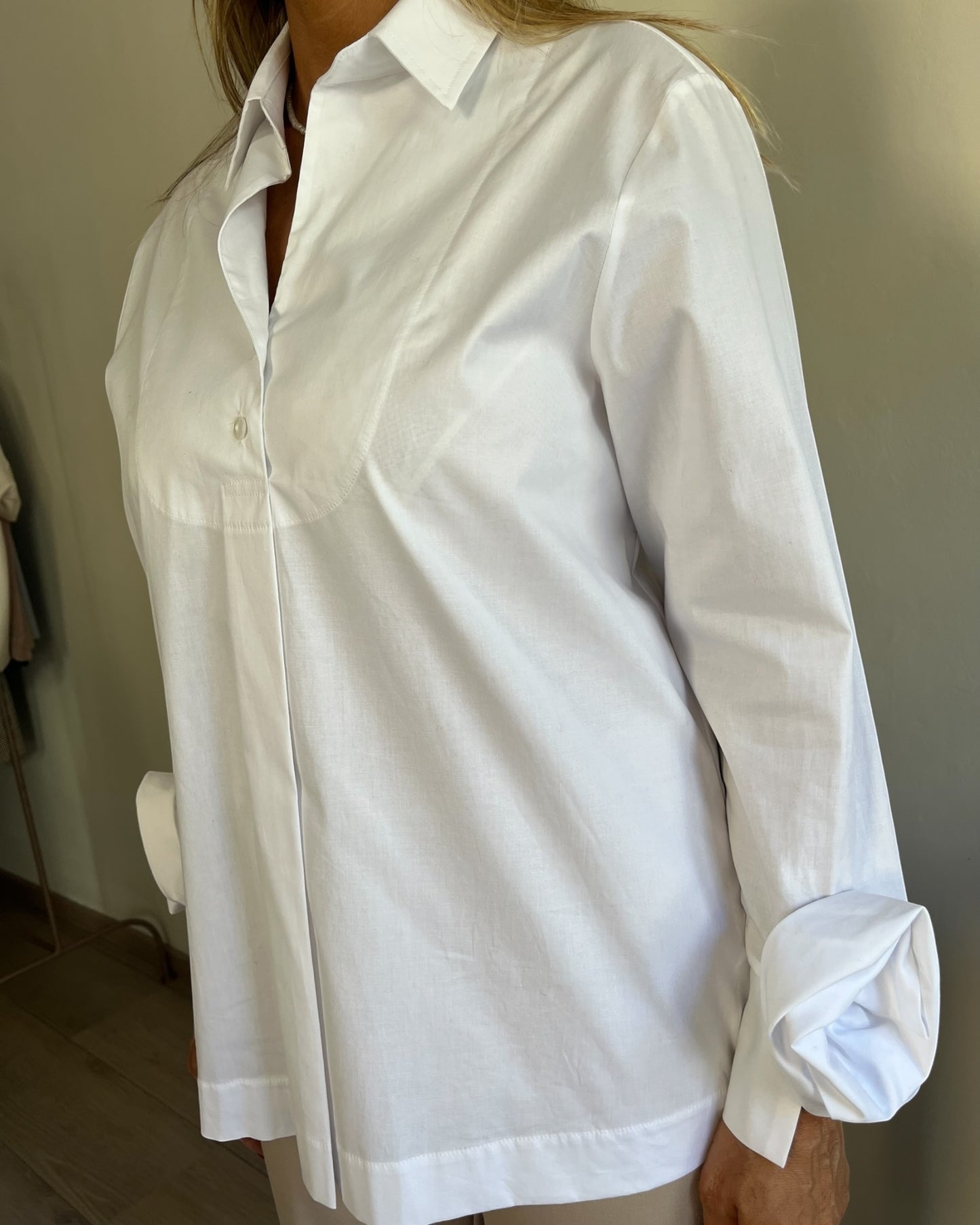 Camicia collo piastron art. L14YBF BOVES Lola by SANDRO FERRONE