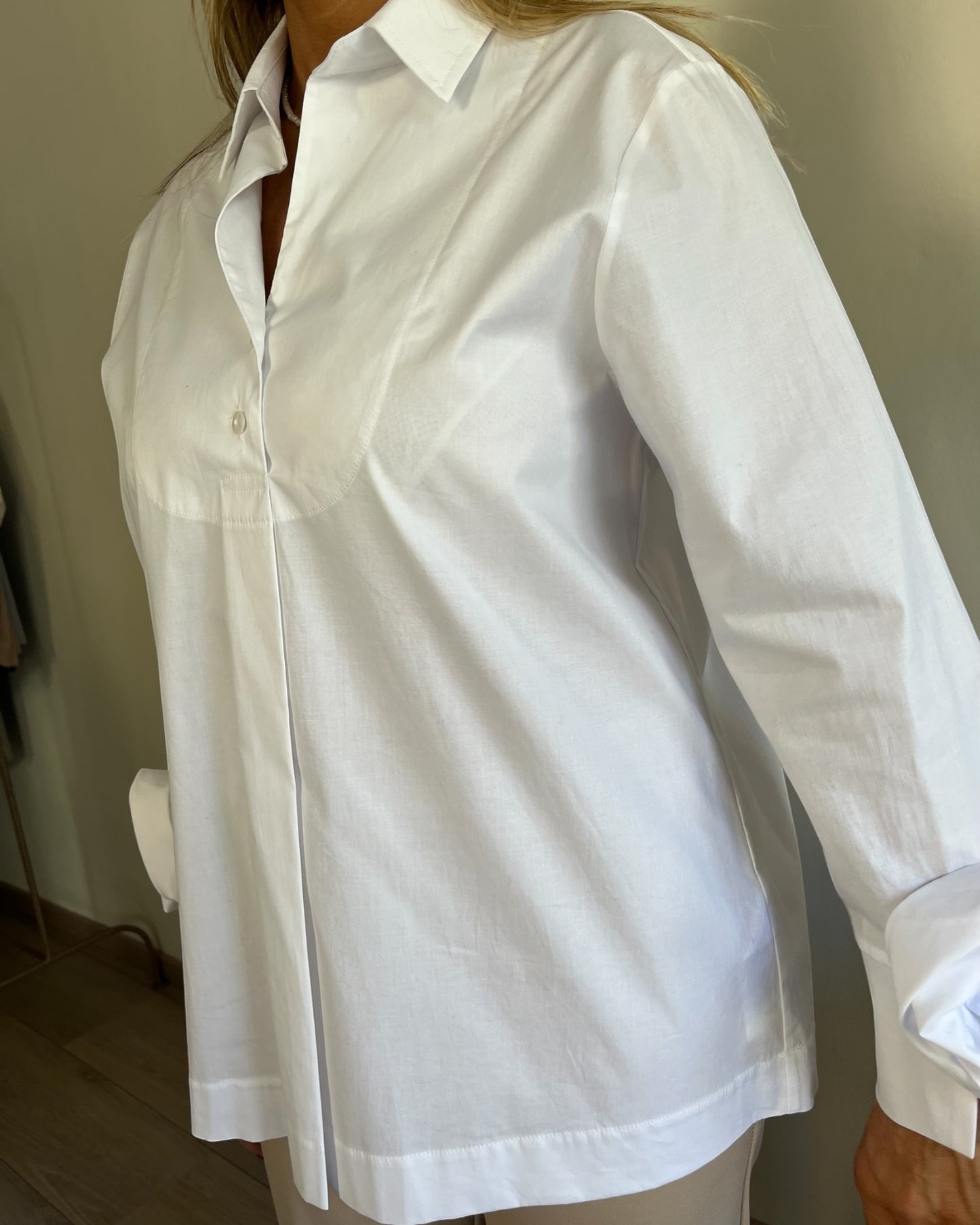 Camicia collo piastron art. L14YBF BOVES Lola by SANDRO FERRONE
