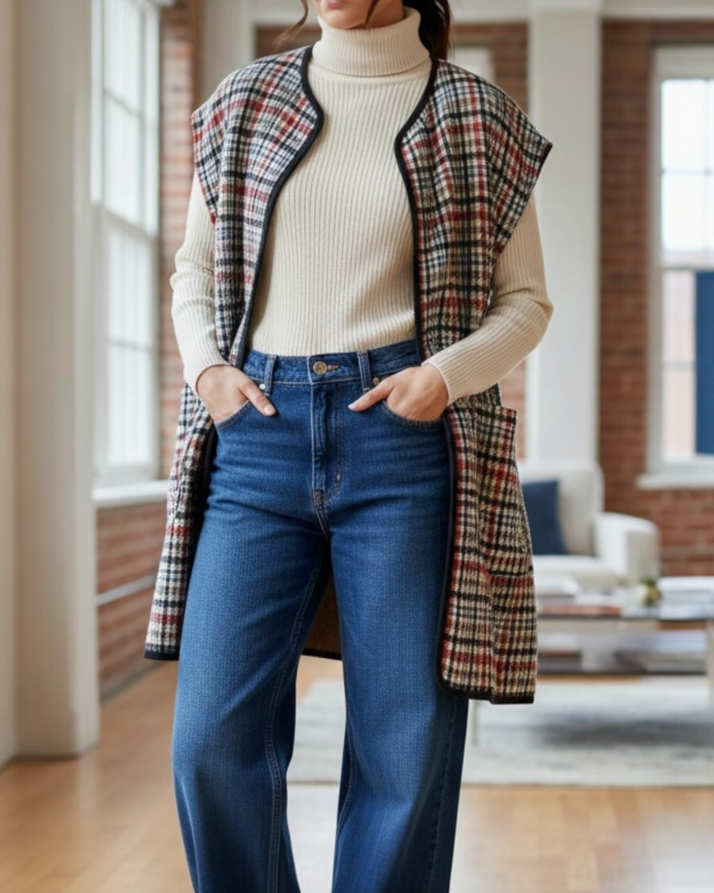 Gilet quadri art. LAHI2AGC DIXIE