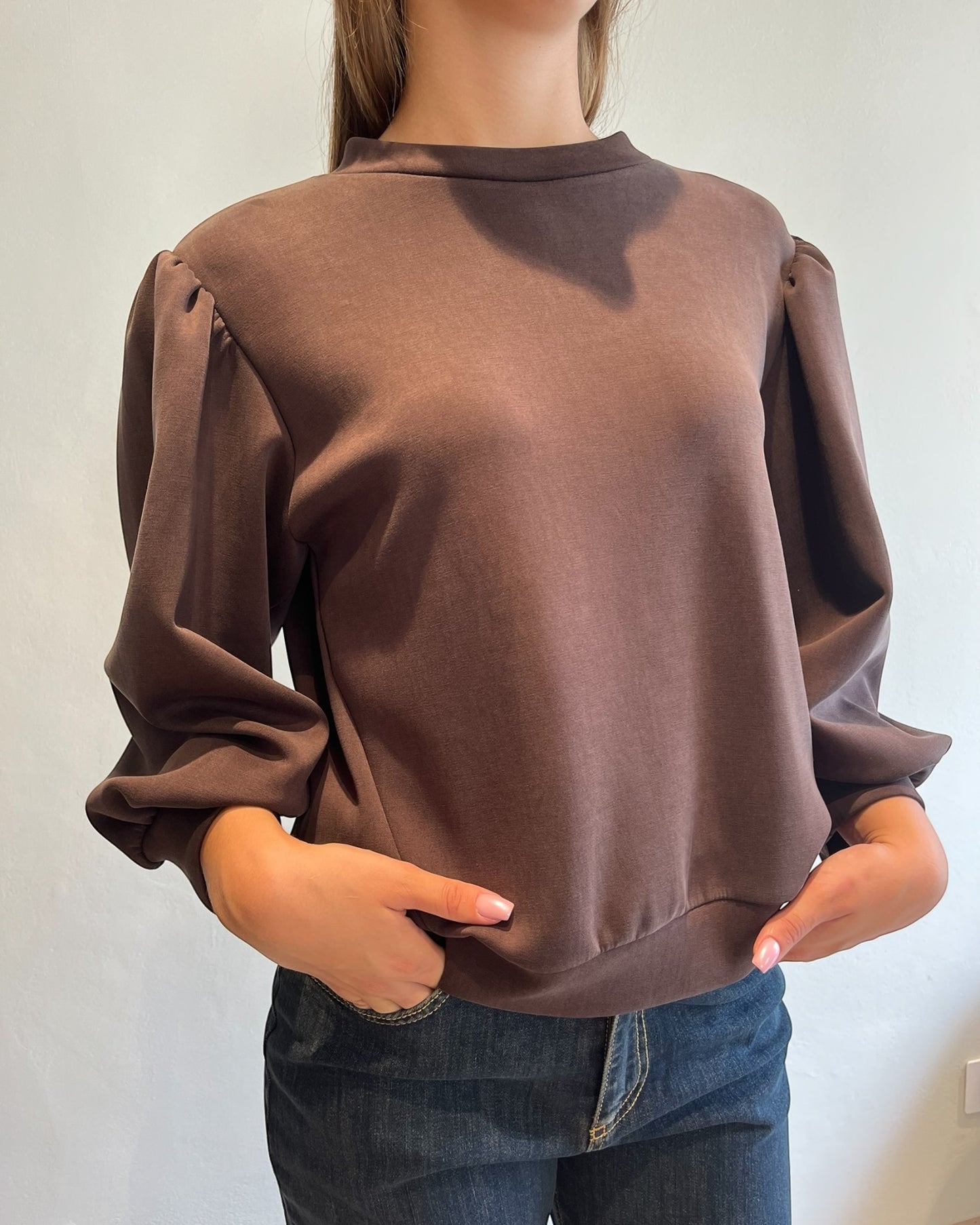 Maglia felpa manica sbuffo art. FI30KAT IMPERIAL