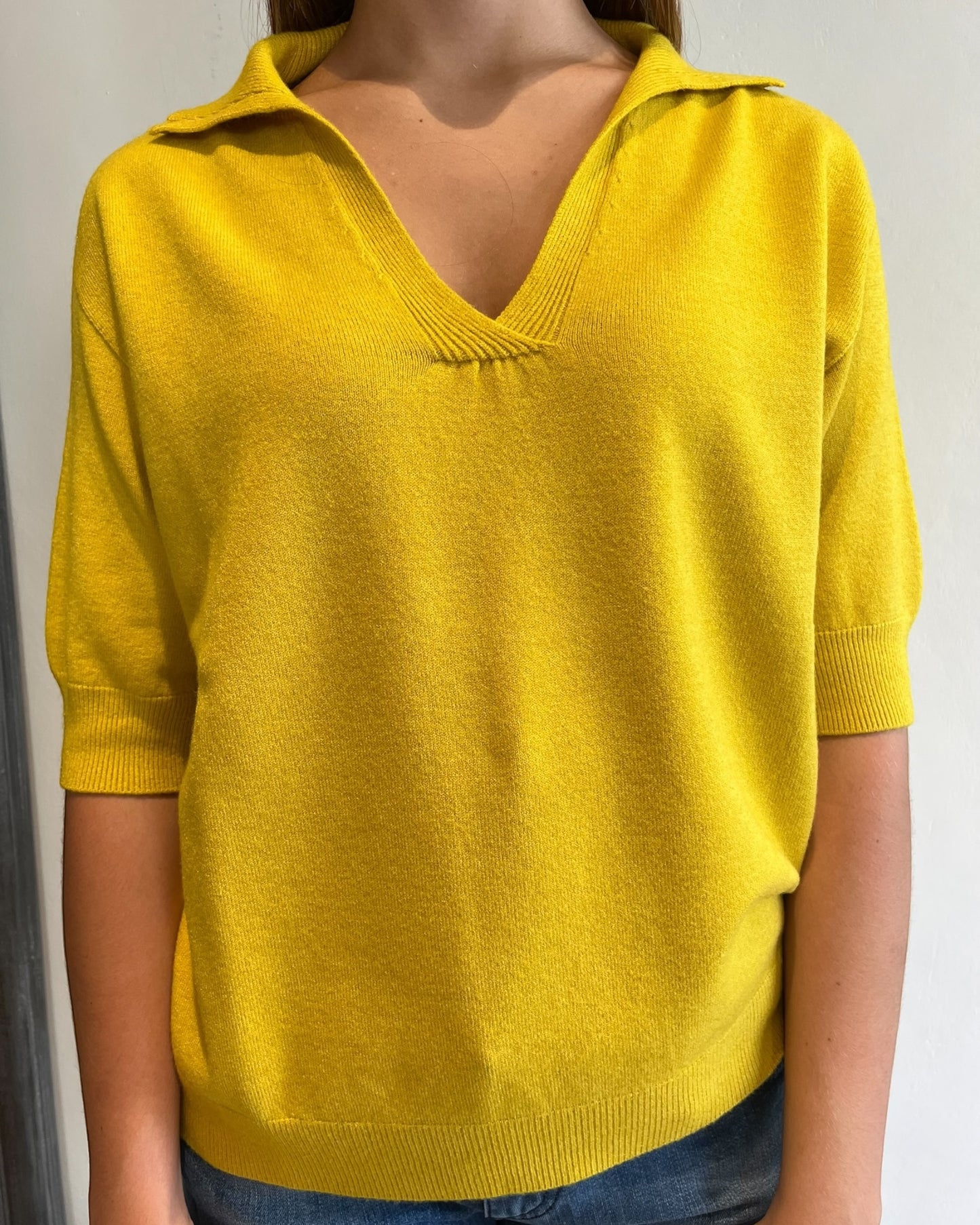 Polo manica corta in viscosa art.520911 CHEAP&CHIC