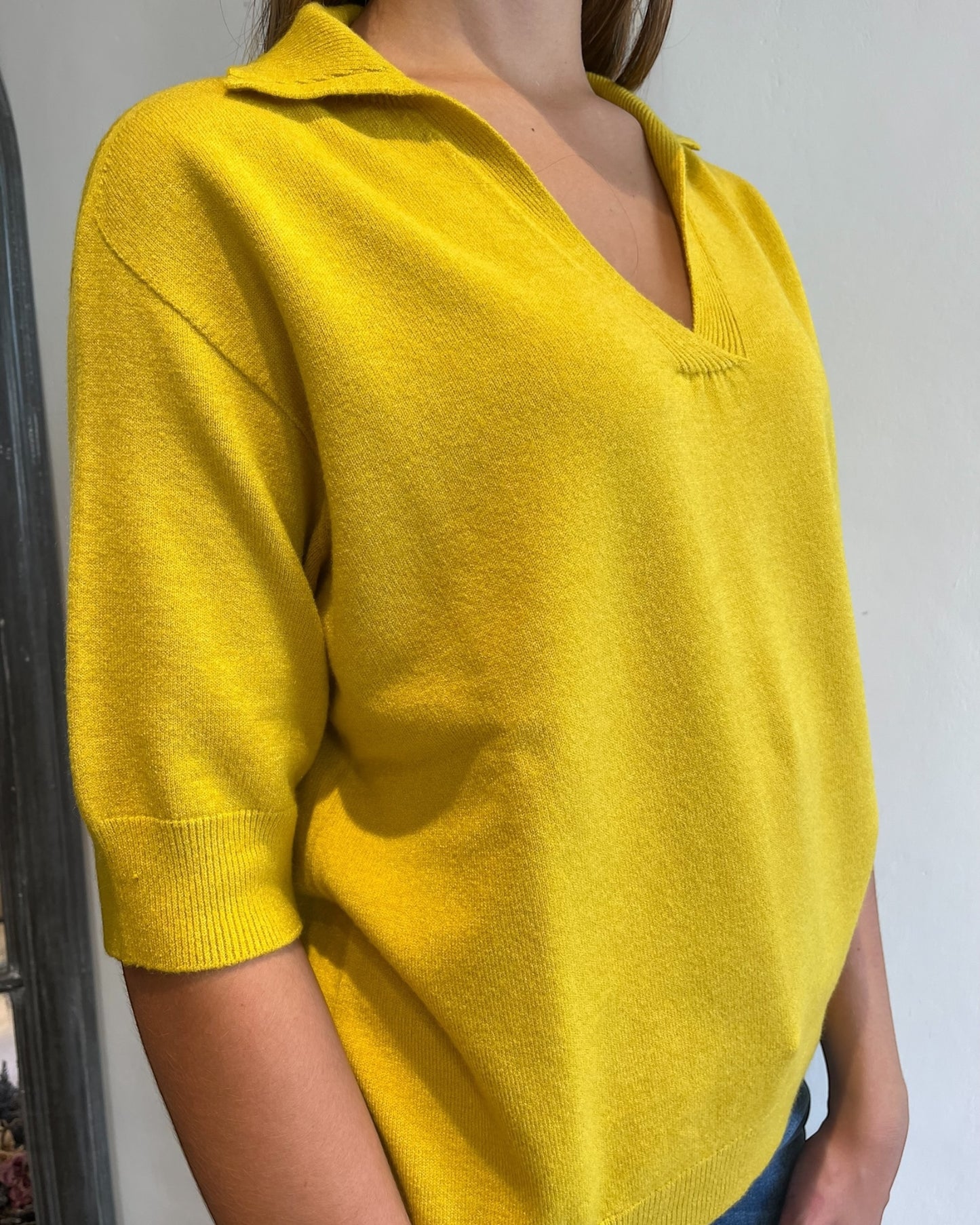 Polo manica corta in viscosa art.520911 CHEAP&CHIC