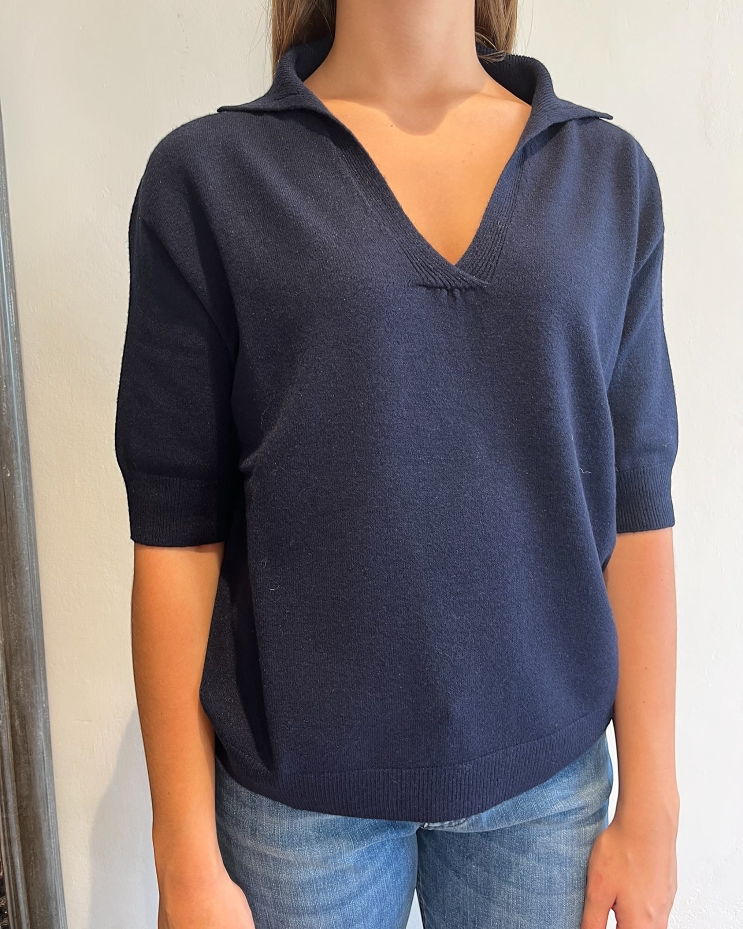 Polo manica corta in viscosa art.520911 CHEAP&CHIC