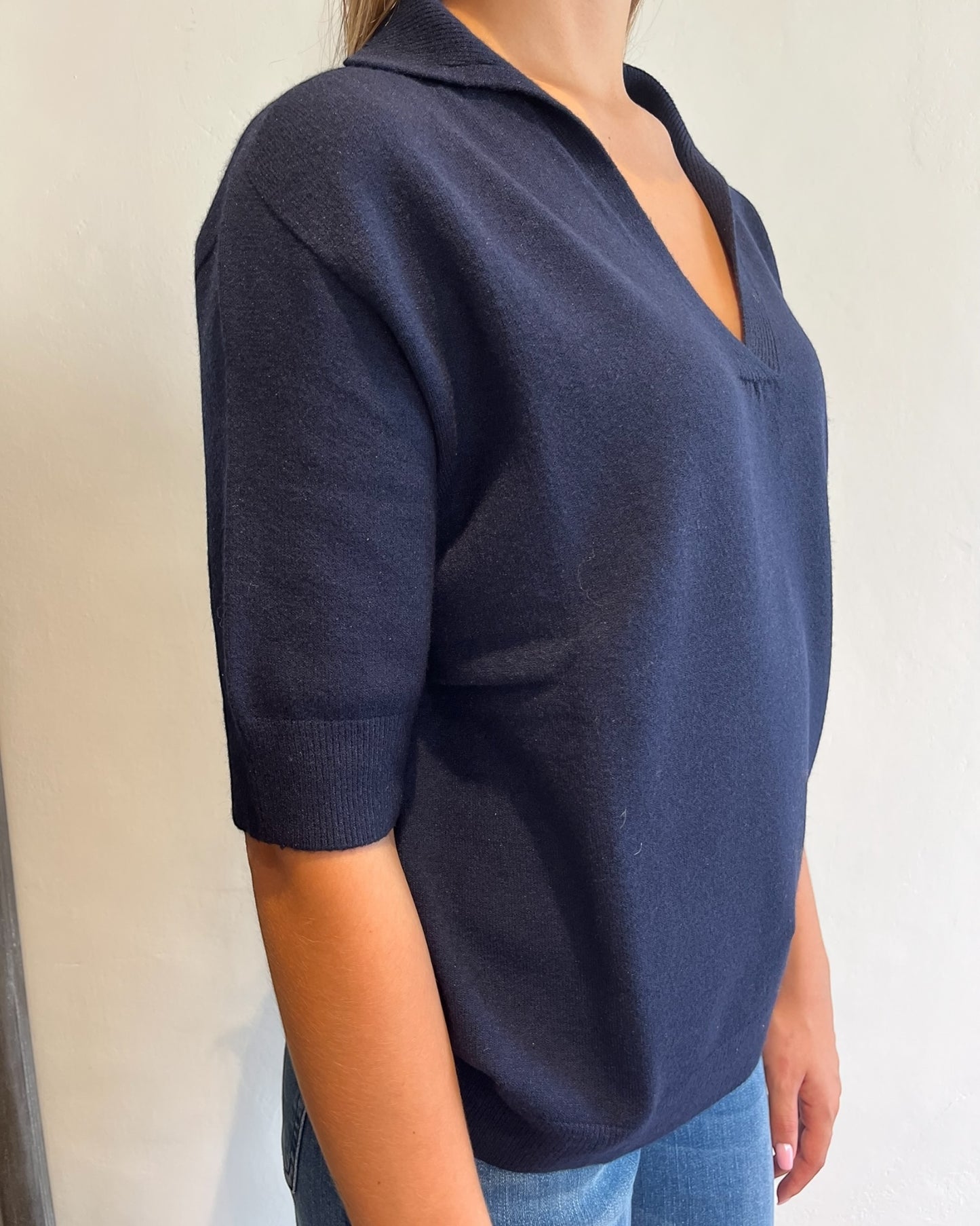 Polo manica corta in viscosa art.520911 CHEAP&CHIC