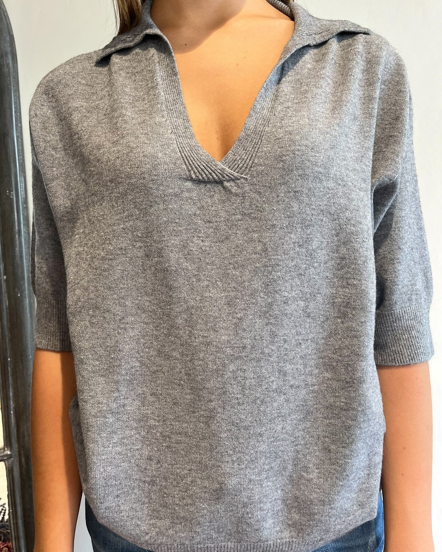 Polo manica corta in viscosa art.520911 CHEAP&CHIC