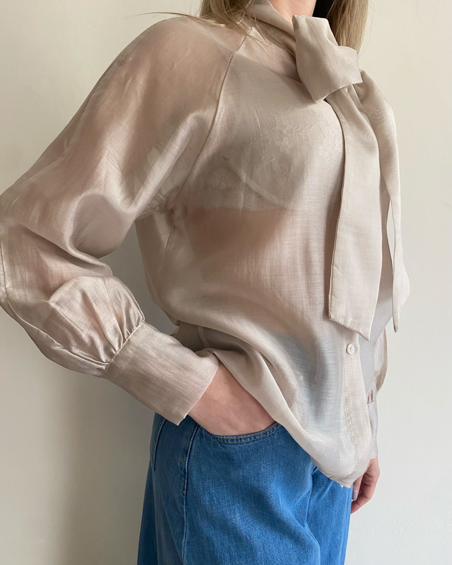 Camicia fiocco art. 2598 CHEAP&CHIC
