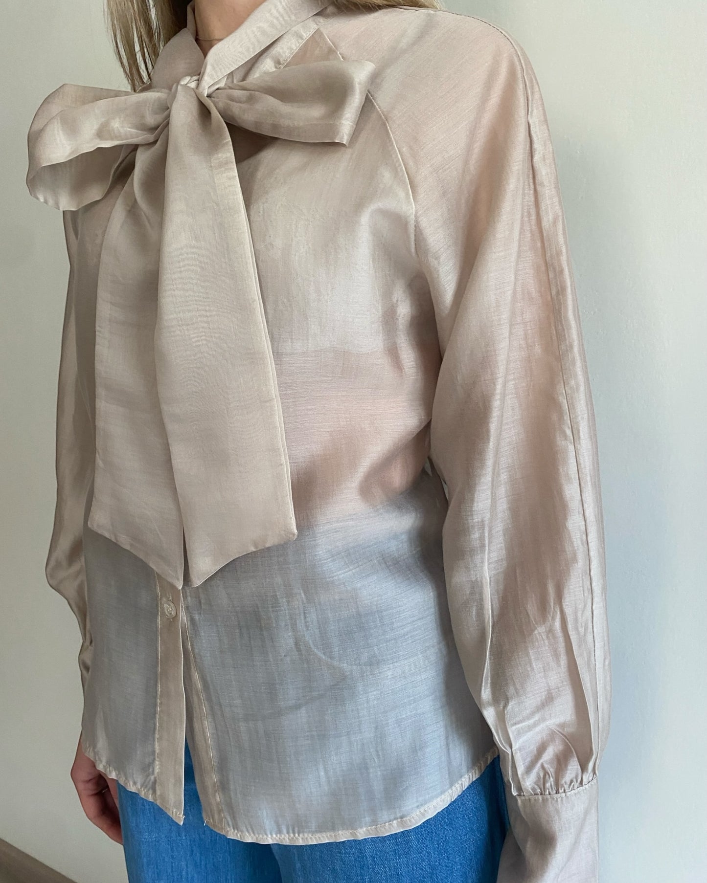 Camicia fiocco art. 2598 CHEAP&CHIC