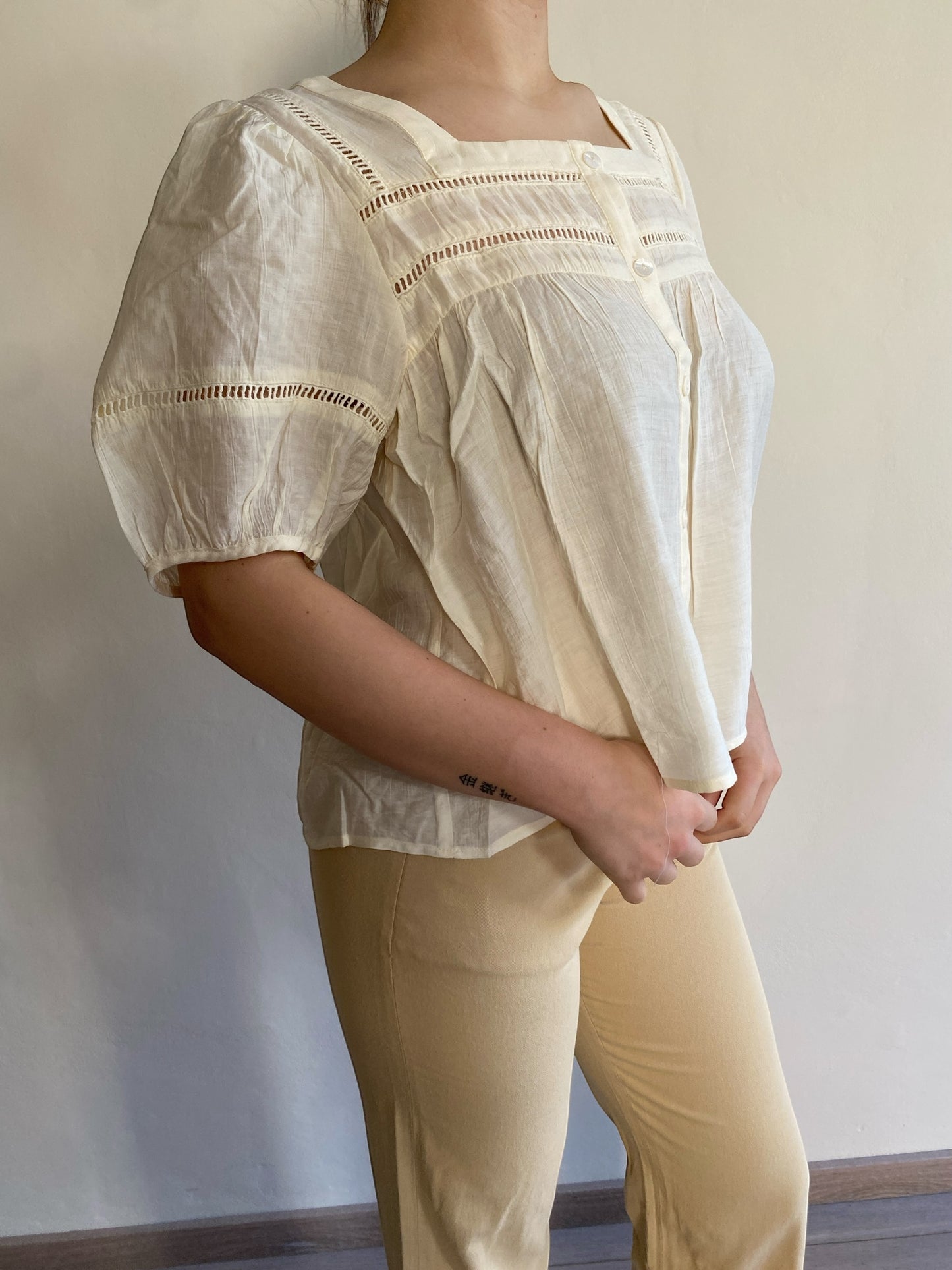 Camicia scollo quadrato CHAINESE art. 76553 ARTLOVE