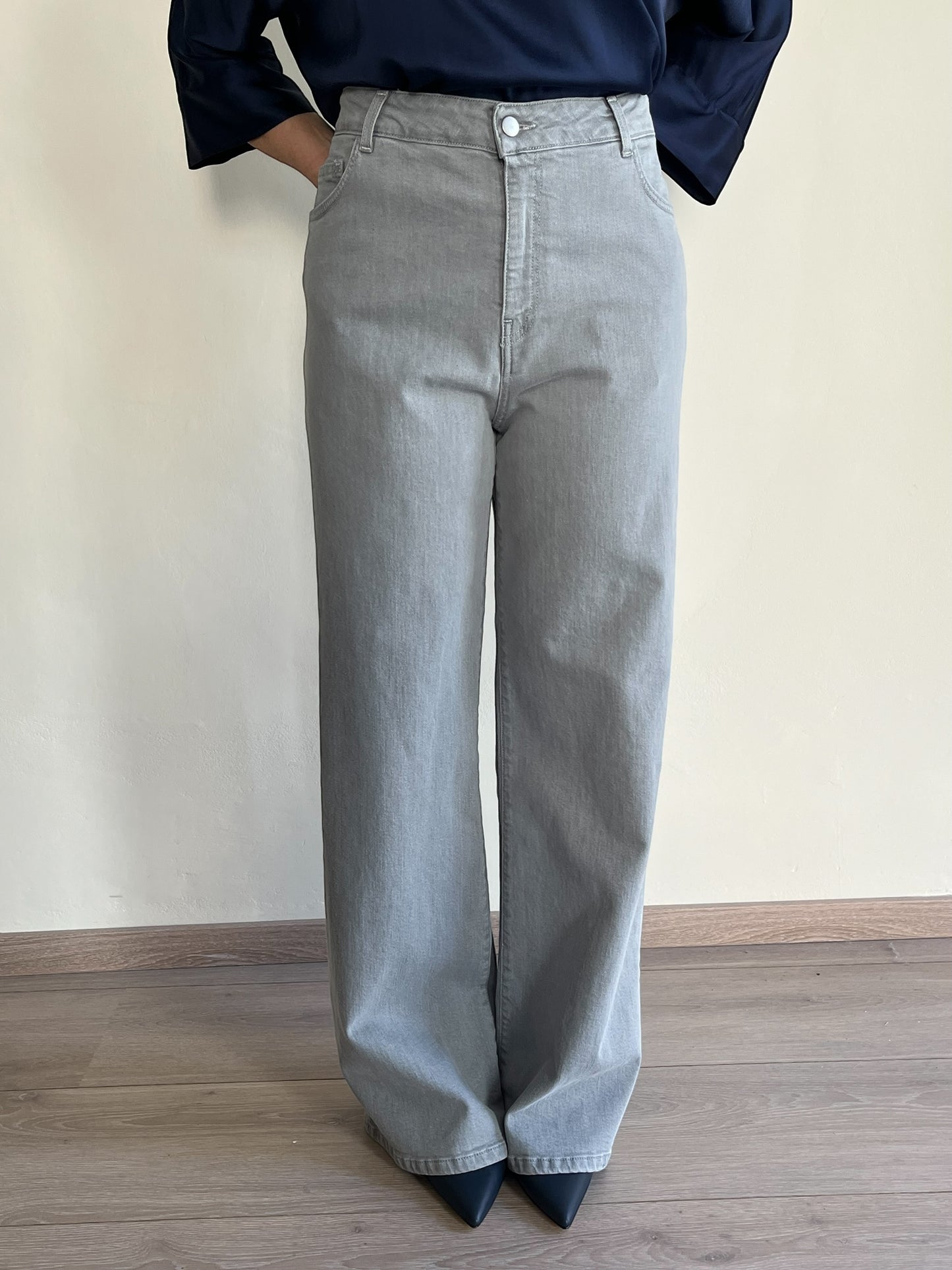 Jeans palazzo art. L10XBE SOGLIOLA Lola by Sandro Ferrone