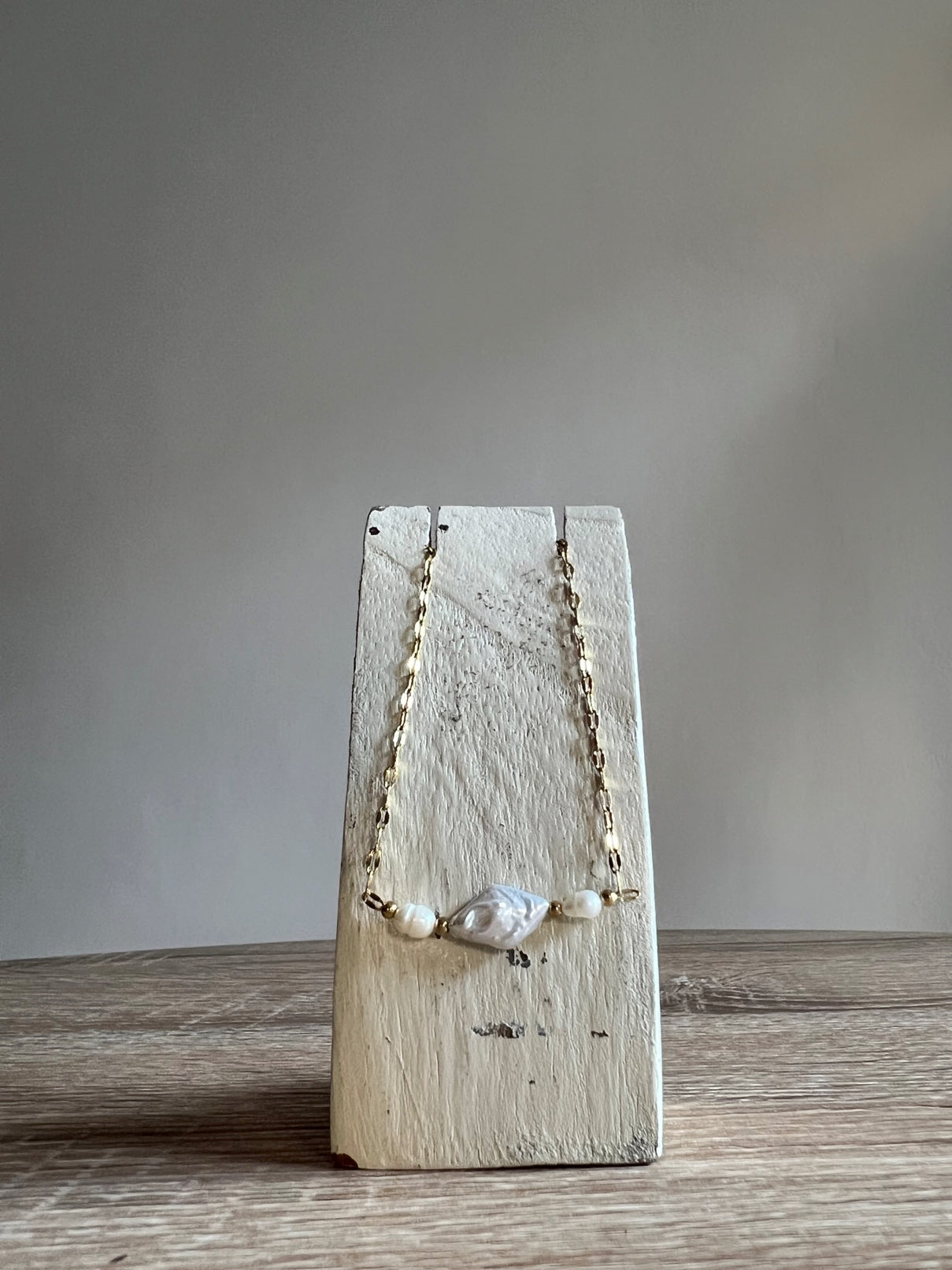 Bracciale con perla barocca