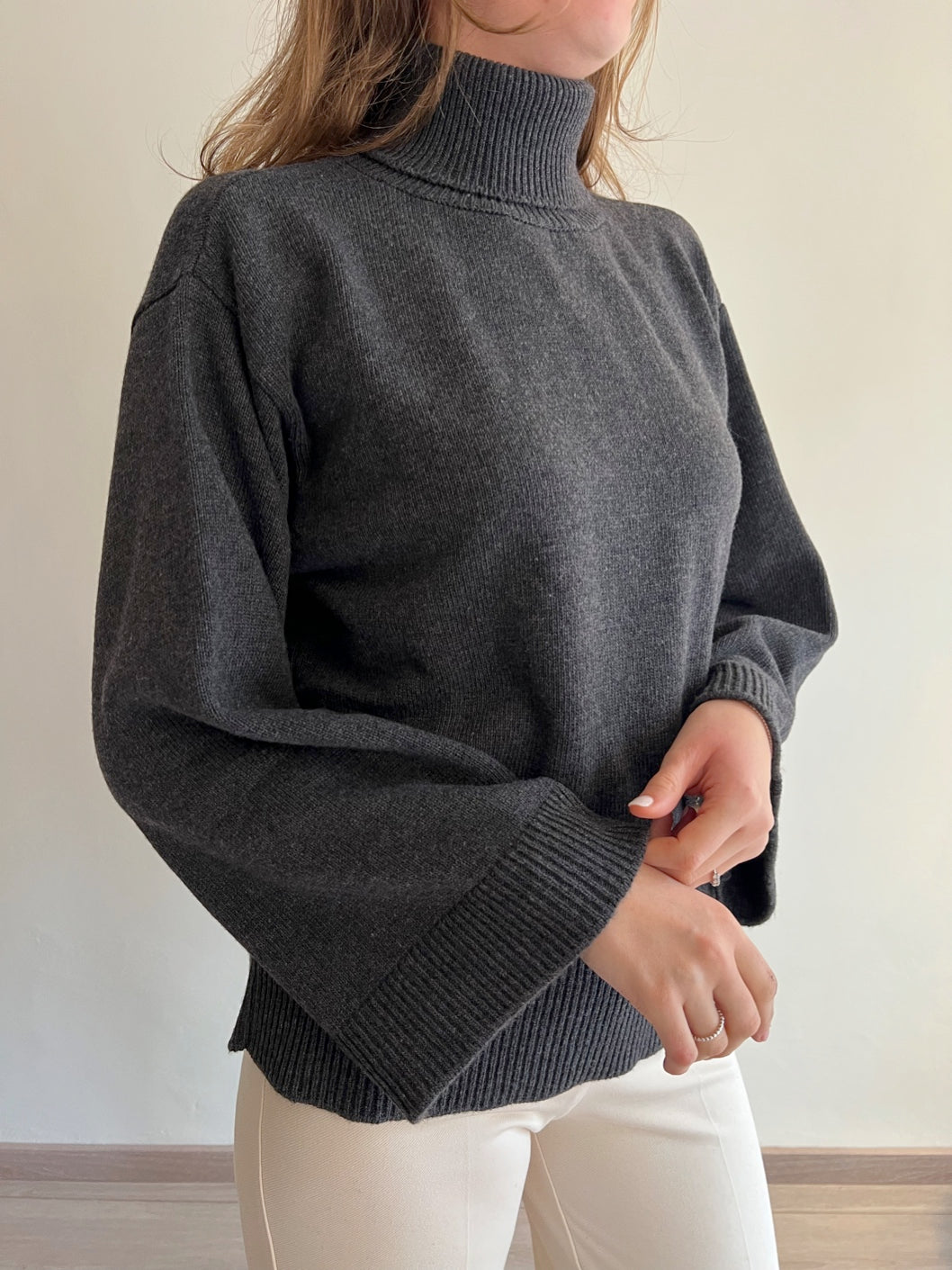 Maglia collo alto manica ampia art. 77217S VICOLO