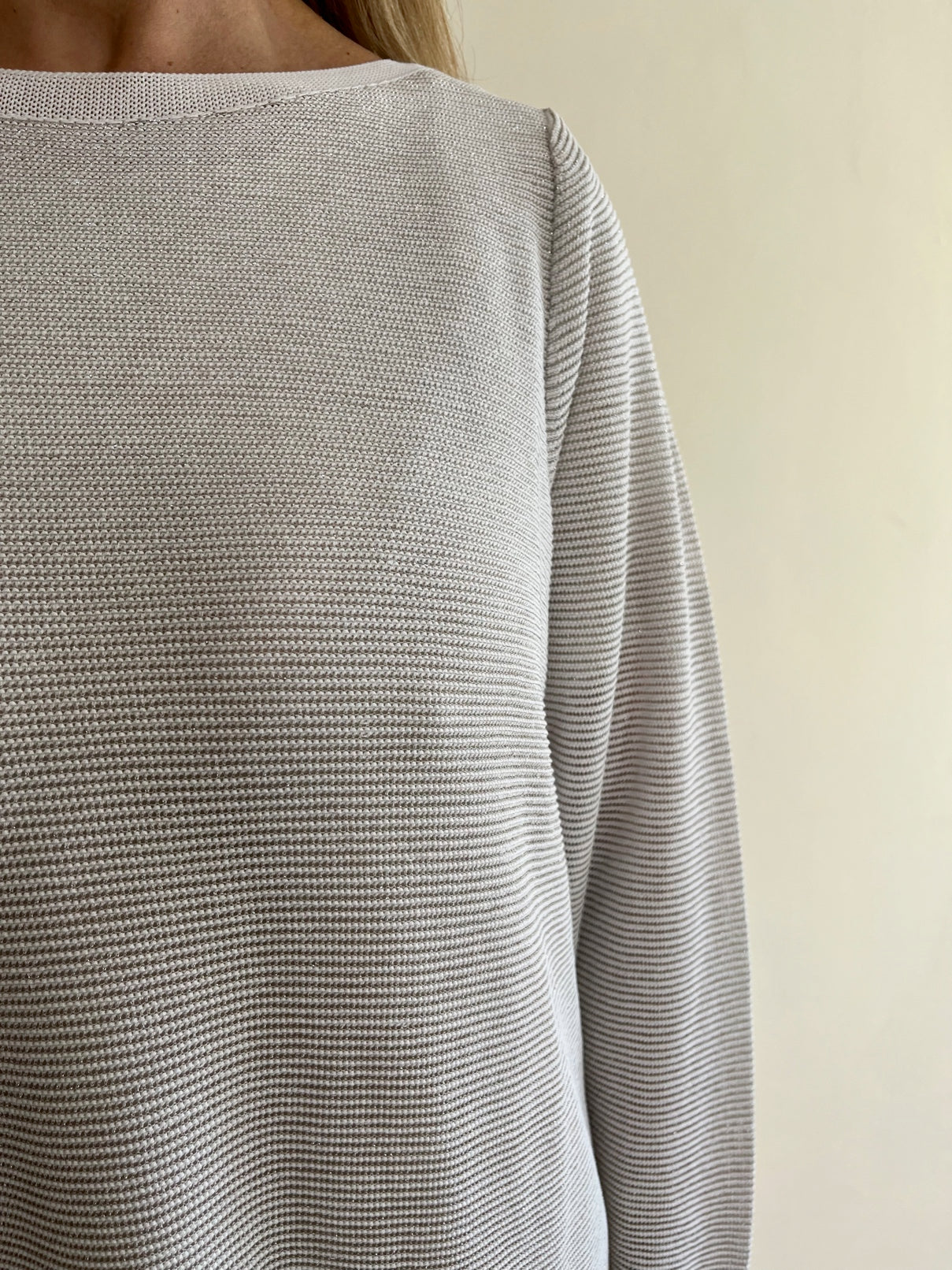 Maglia righe lurex art. 02022 LE MORBIDE