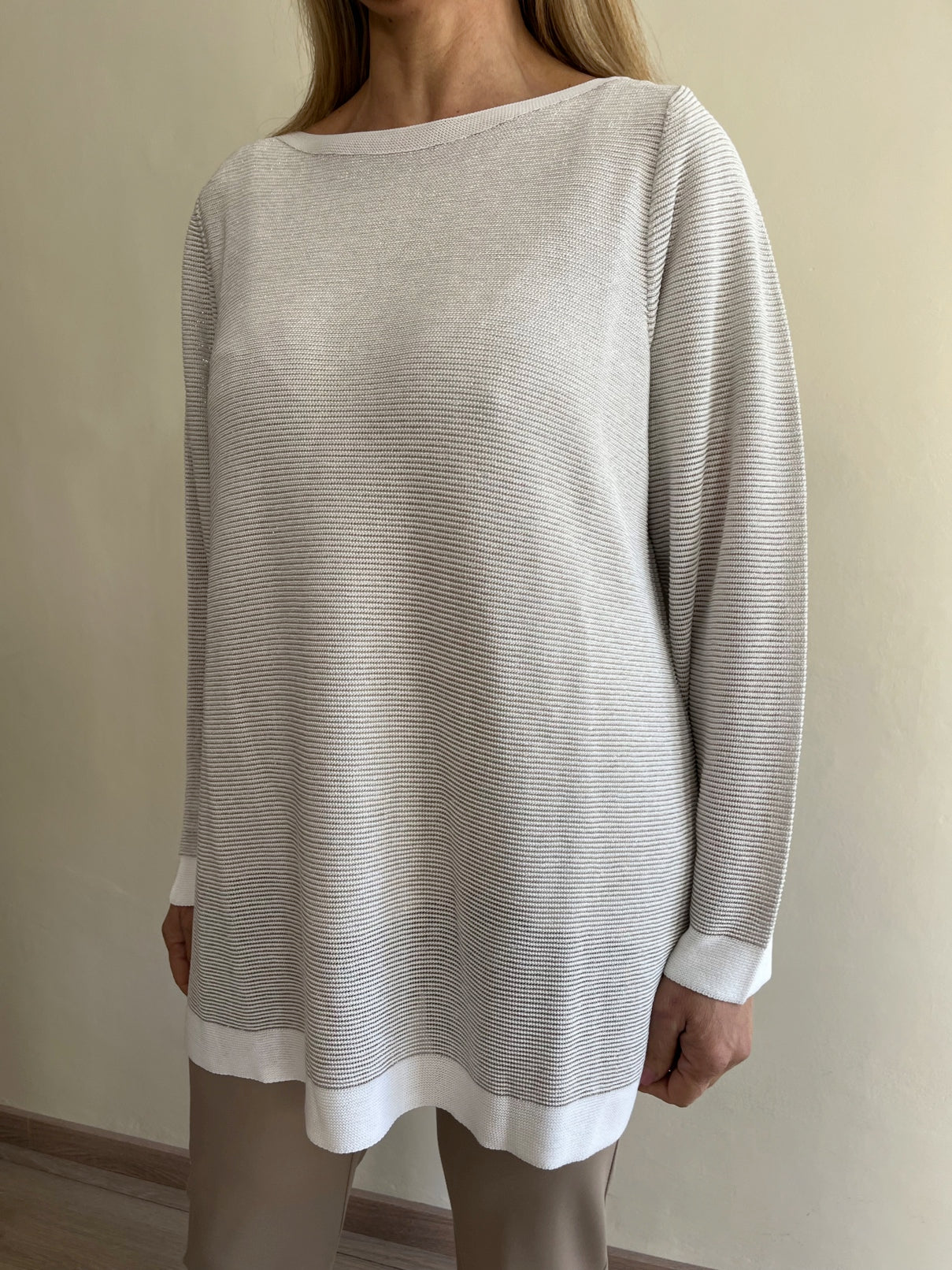 Maglia righe lurex art. 02022 LE MORBIDE