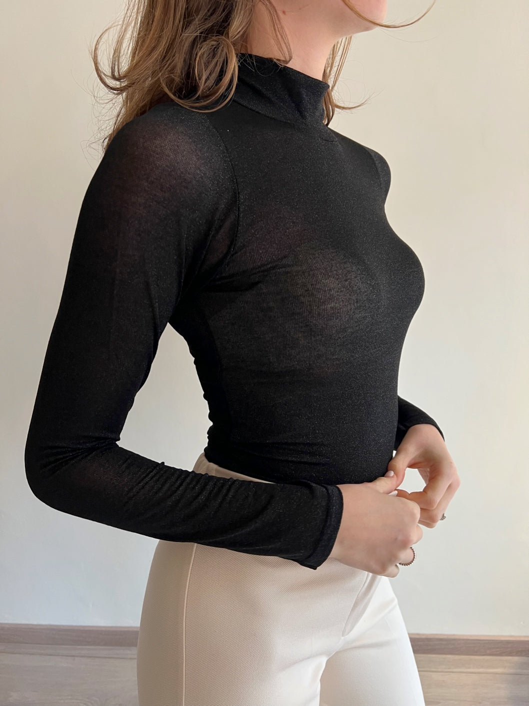 Body lurex scollo dietro art. QI8BD36 KINGKONG
