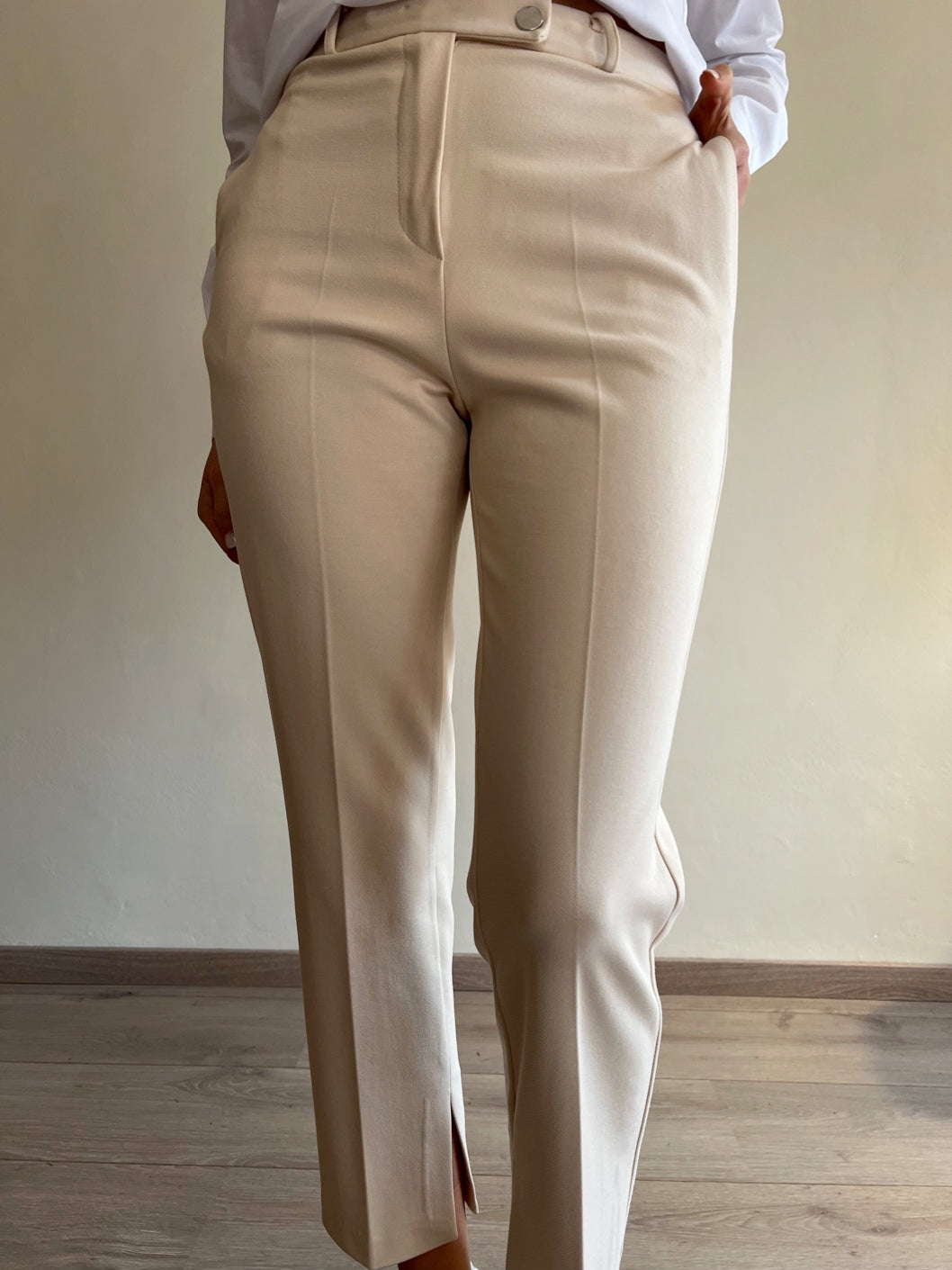 Pantalone crop con spacchetto art. P9990011S IMPERIAL