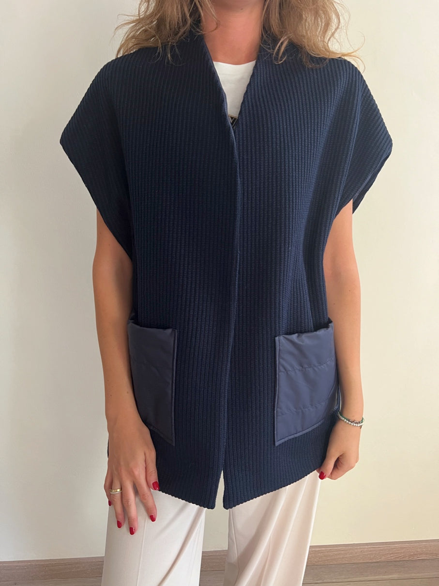 Gilet combinato S19YBE DALILA Lola by Sandro Ferrone