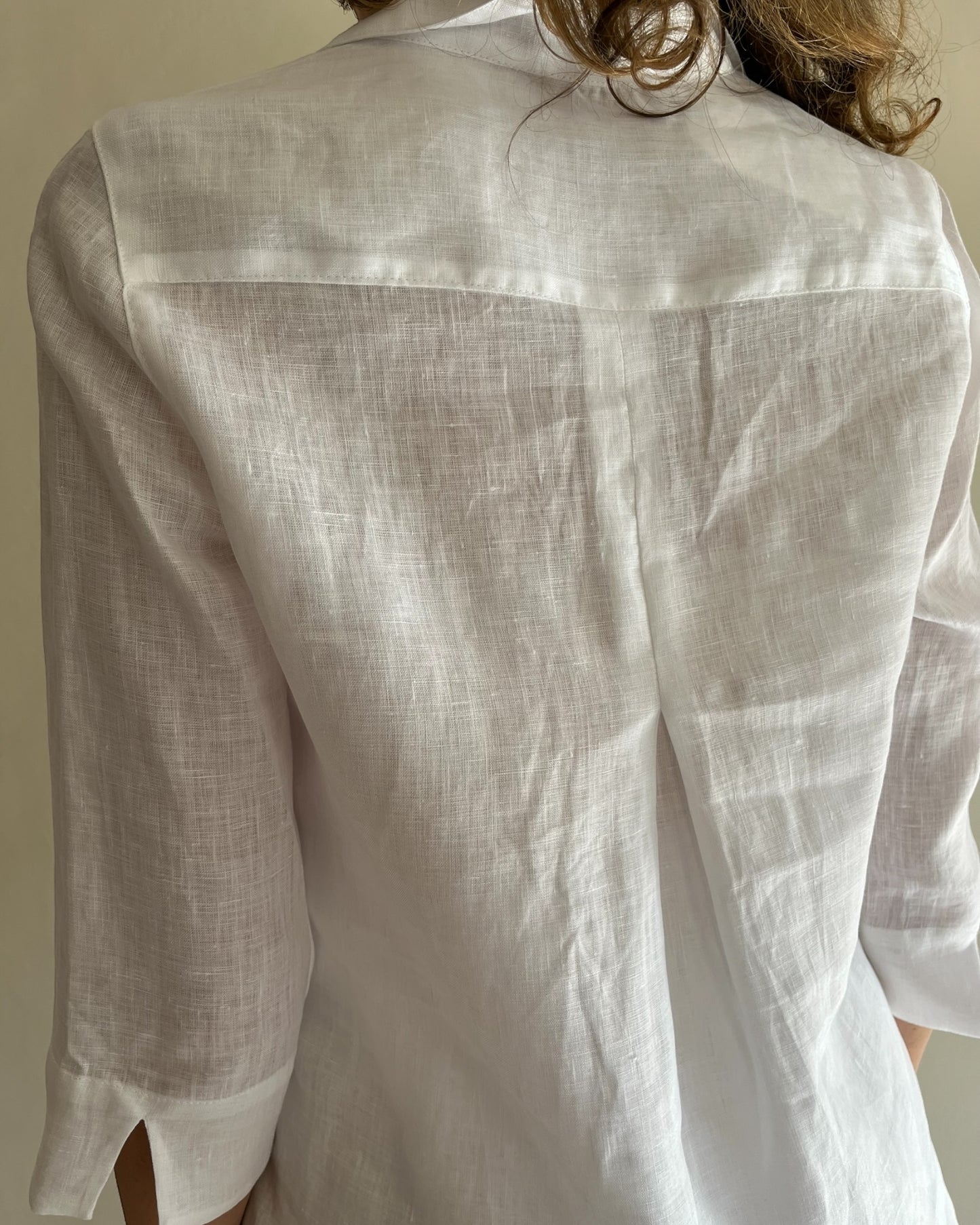 Camicia in lino manica 3/4 art. Giulia CENTO LINO