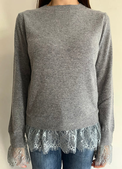 Maglia con inserti in pizzo D82636. MOTEL