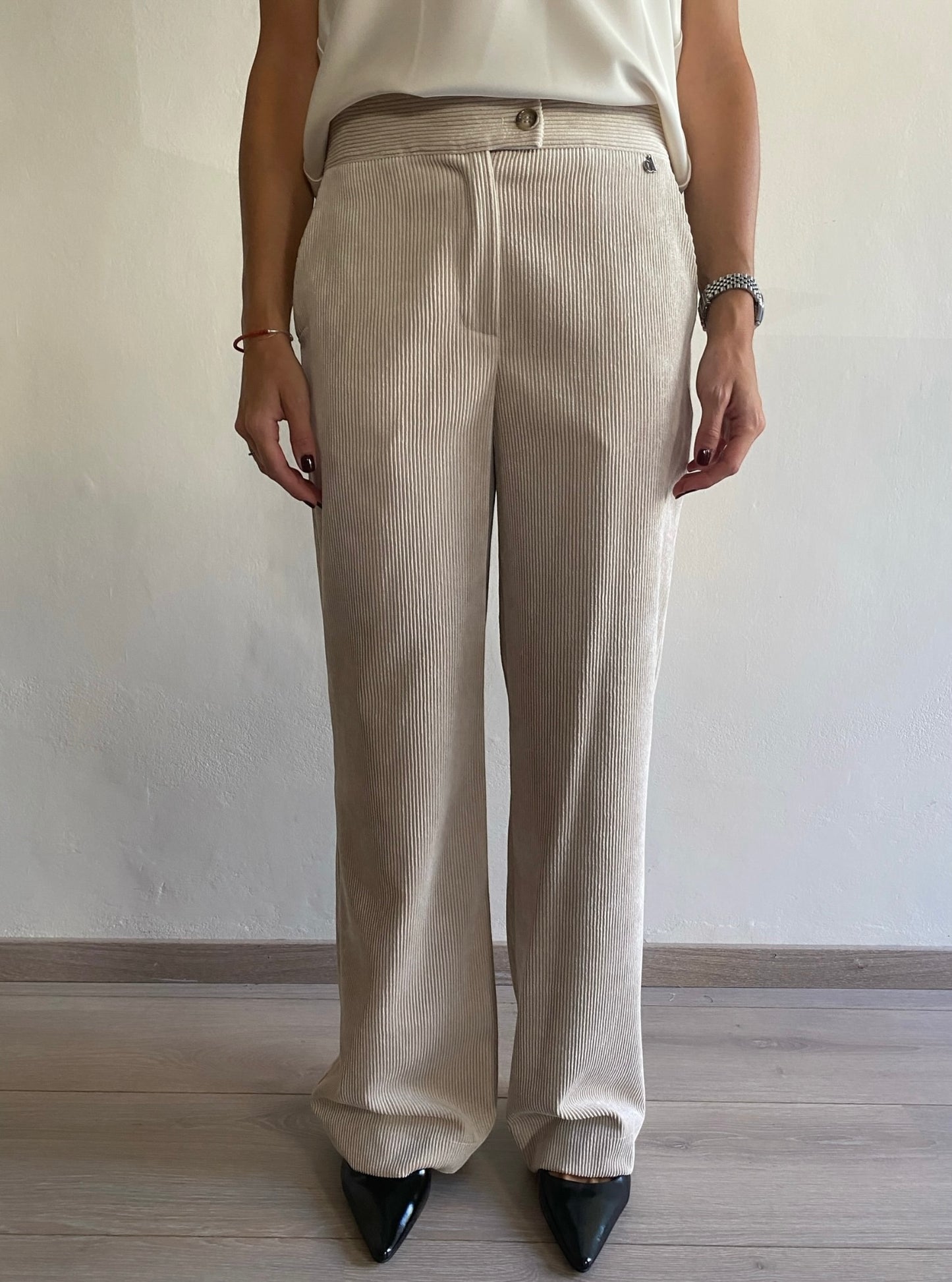 Pantalone ampio a coste in velluto art.P845B039A DIXIE
