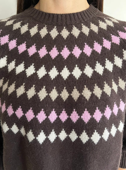 Maglia con rombi art. D82473 MOTEL