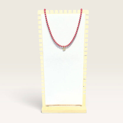Collana corta con pietre e charm Cloel