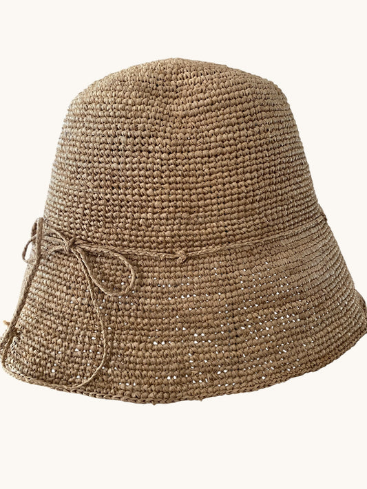 Cappello rafia art. AM148 BOB LE VOYAGE EN PANIER