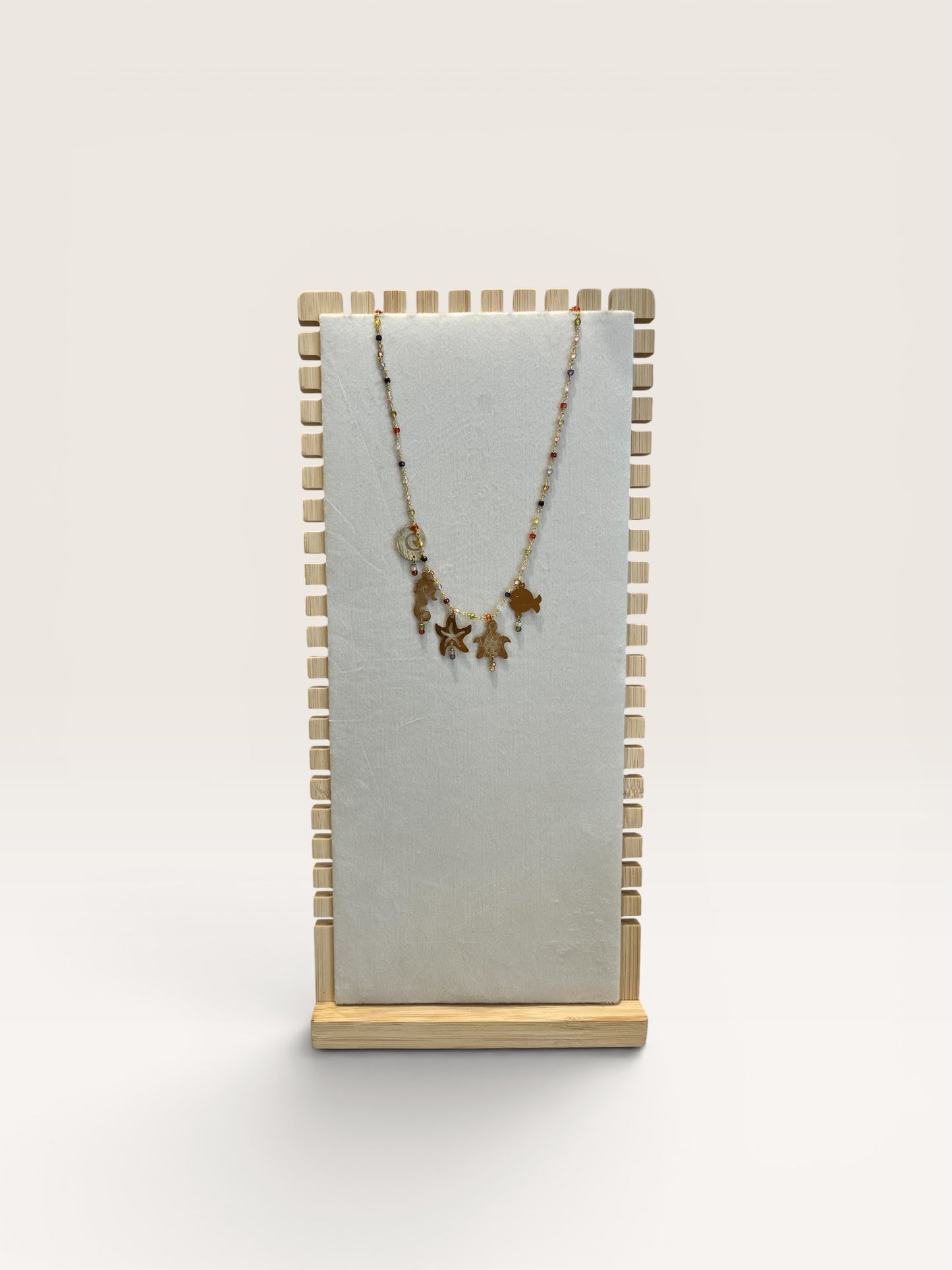 Collana rosario corta con charm BARBARA BURGIO