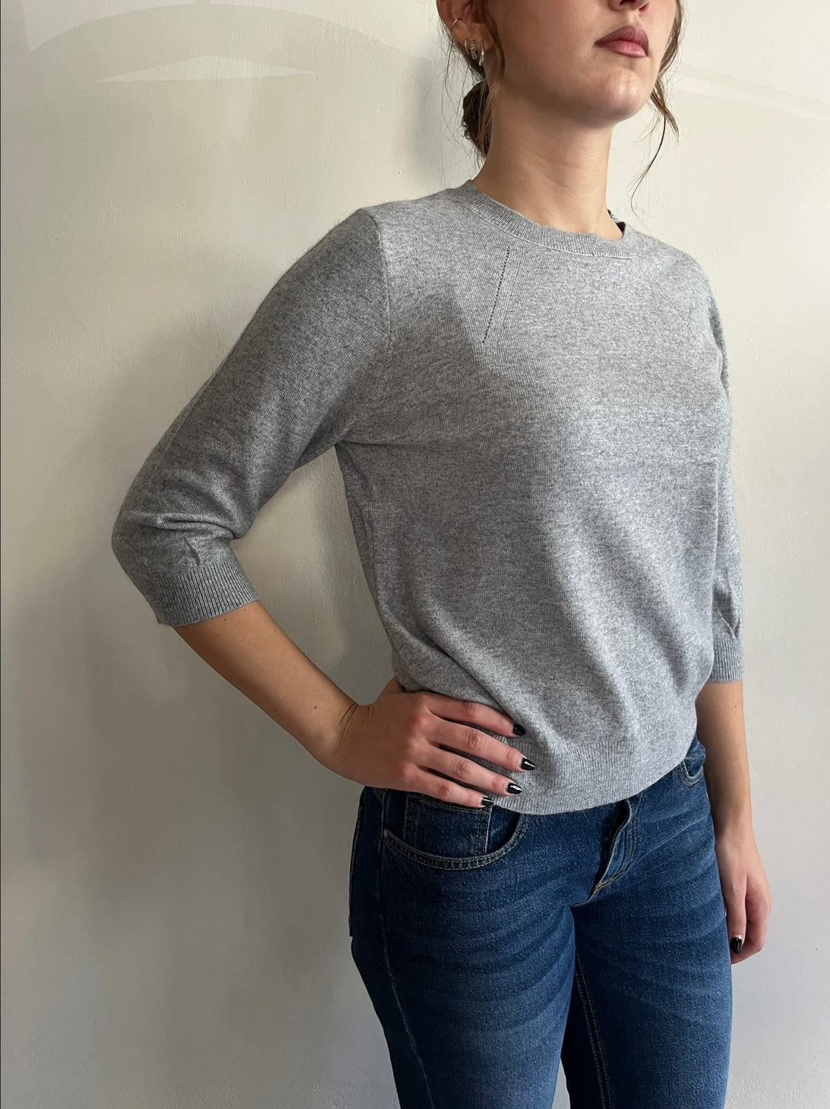 Maglia a girocollo con manica a tre quarti art. BADRA ARTLOVE