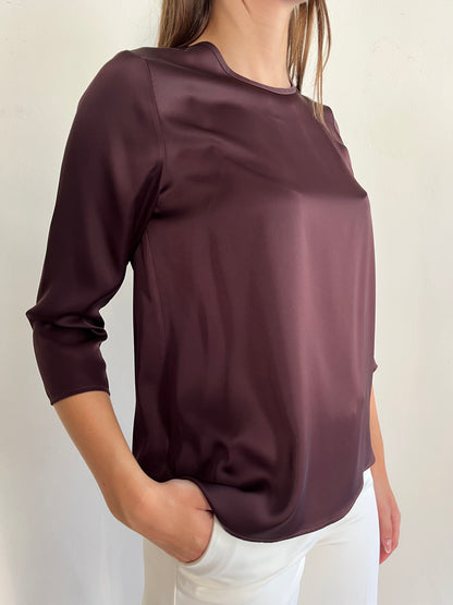 Blusa raso manica 3/4 art. CDP0LBA IMPERIAL
