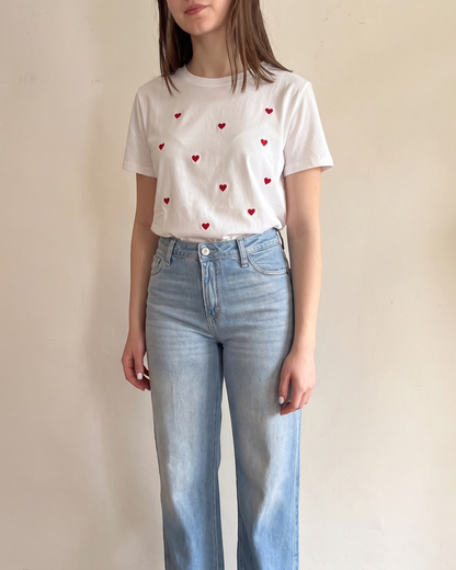 T-shirt scritte art. 81112 CHEAP&CHIC