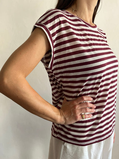 T-shirt a righe art.26323 CHEAP&CHIC
