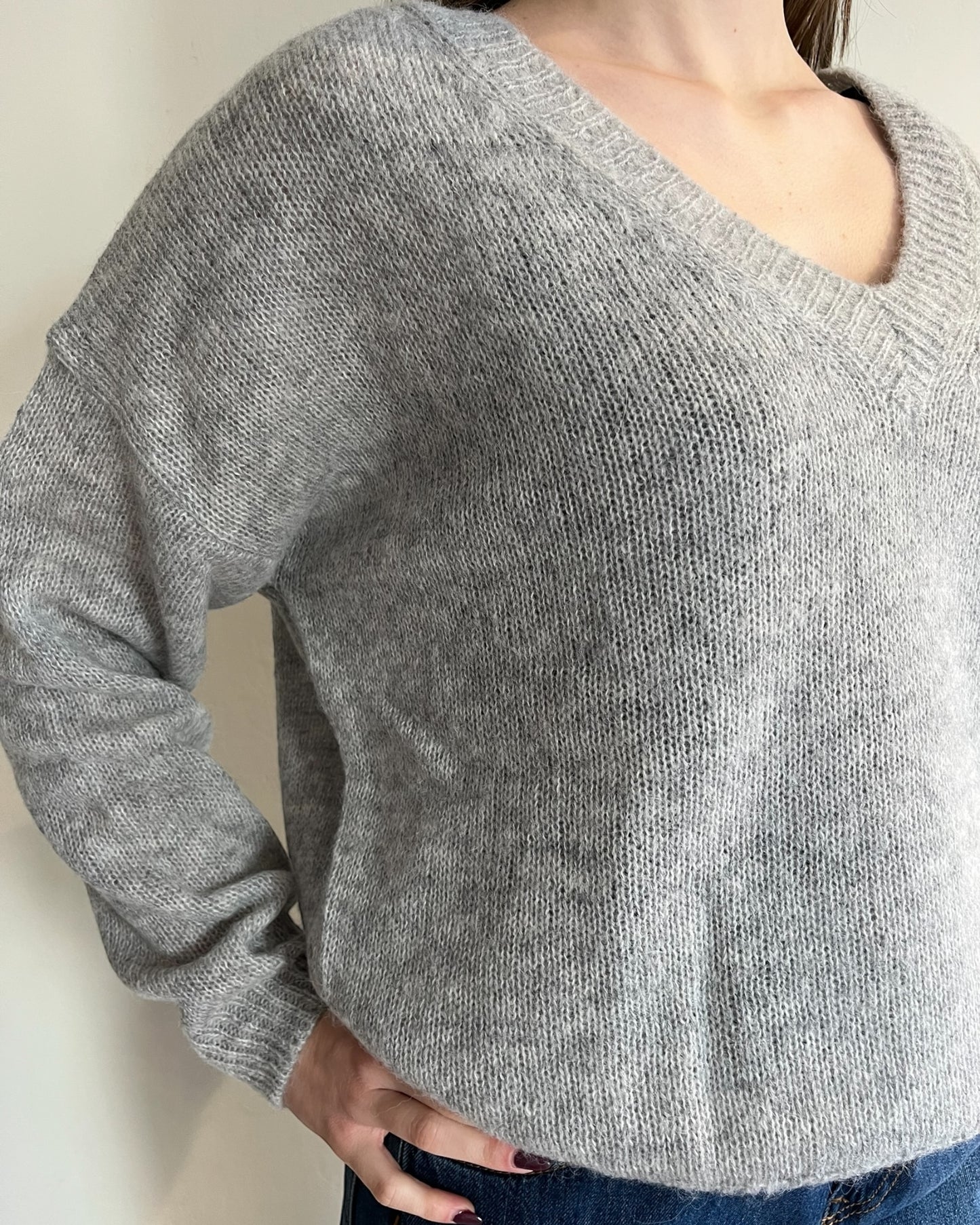 Maglia basica scollo V art. 55162F VICOLO