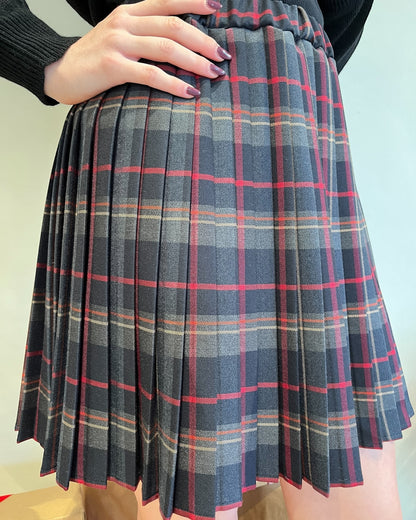 Gonna corta plisse tartan art. TF2143 VICOLO
