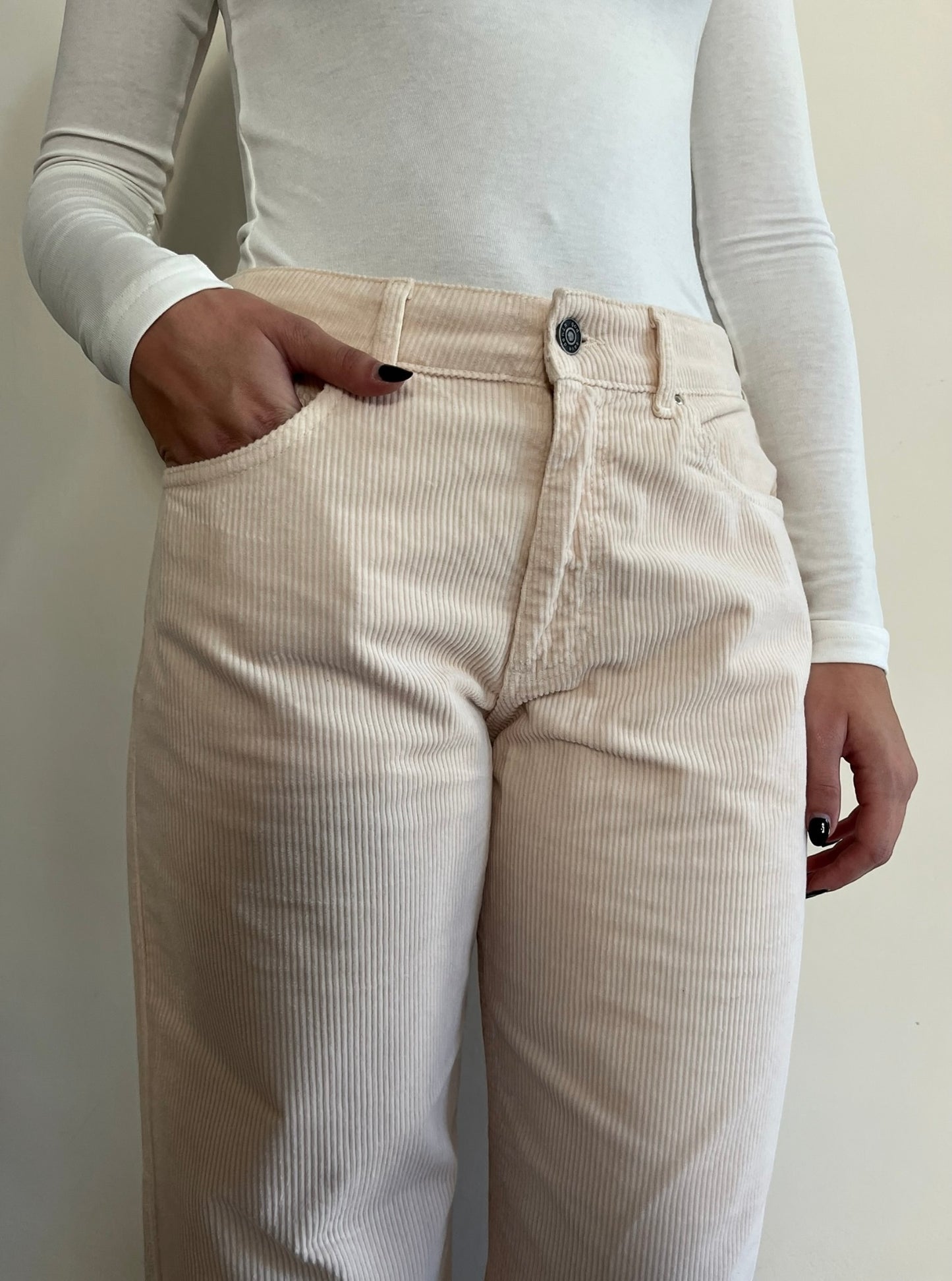 Pantalone boy-fit in velluto art. DIANA-12 GSD
