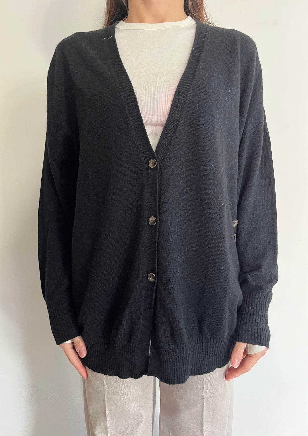Cardigan con doppia abbottonatura art.2AC2028 VICOLO