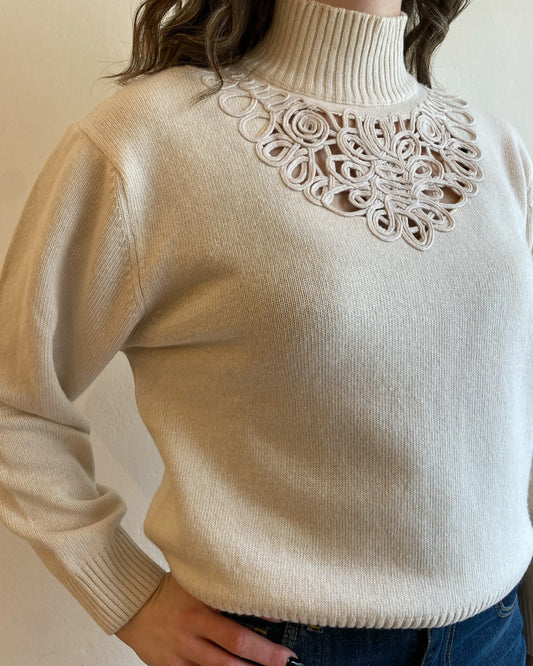 Lupetto con ricamo art. D81020APP3 MOTEL