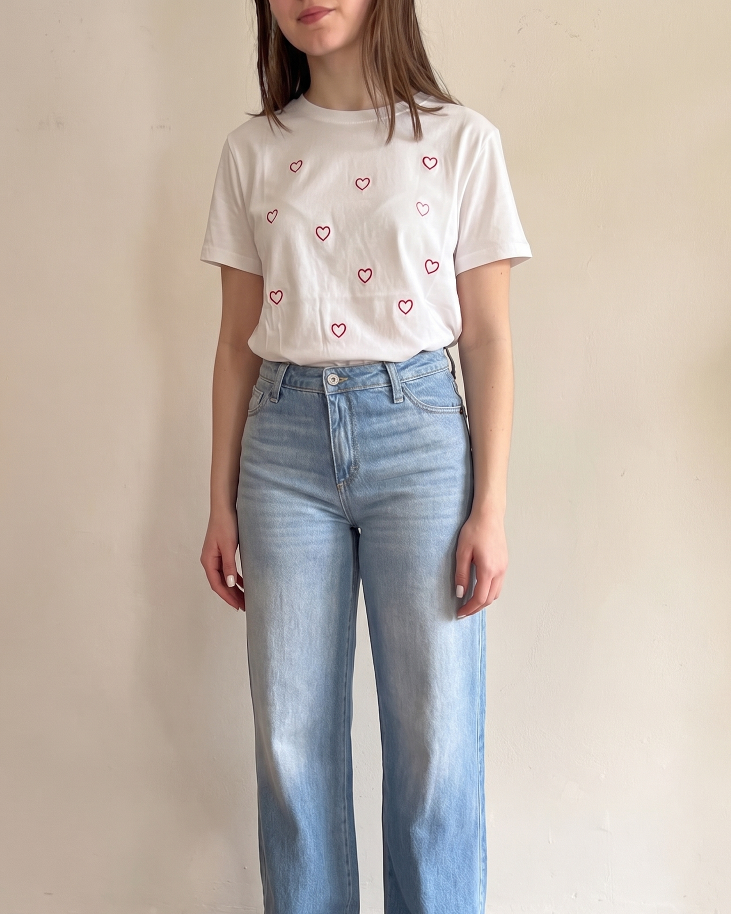 T-shirt scritte art. 81112 CHEAP&CHIC