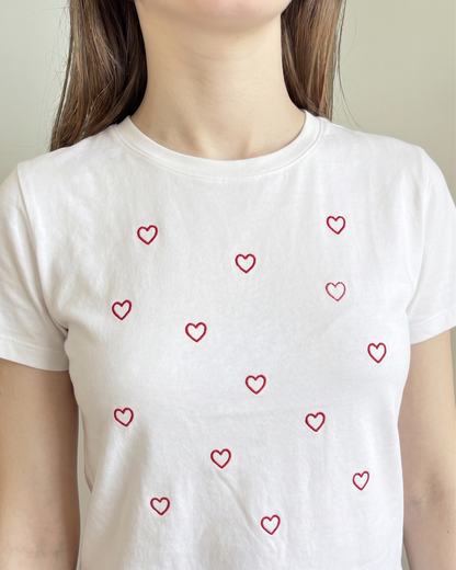 T-shirt scritte art. 81112 CHEAP&CHIC