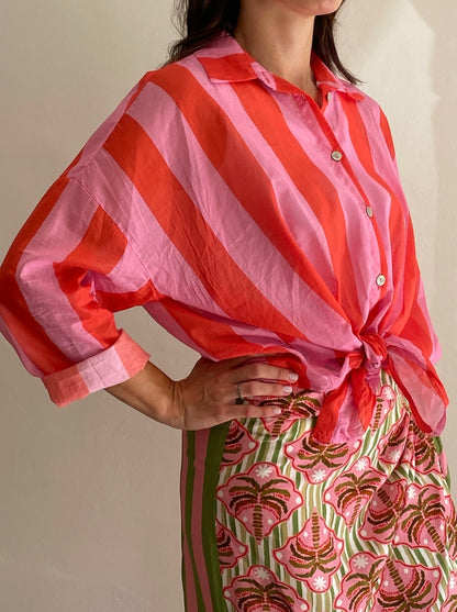 Camicia con colletto in mussola art. 81304 Cheap&Chic