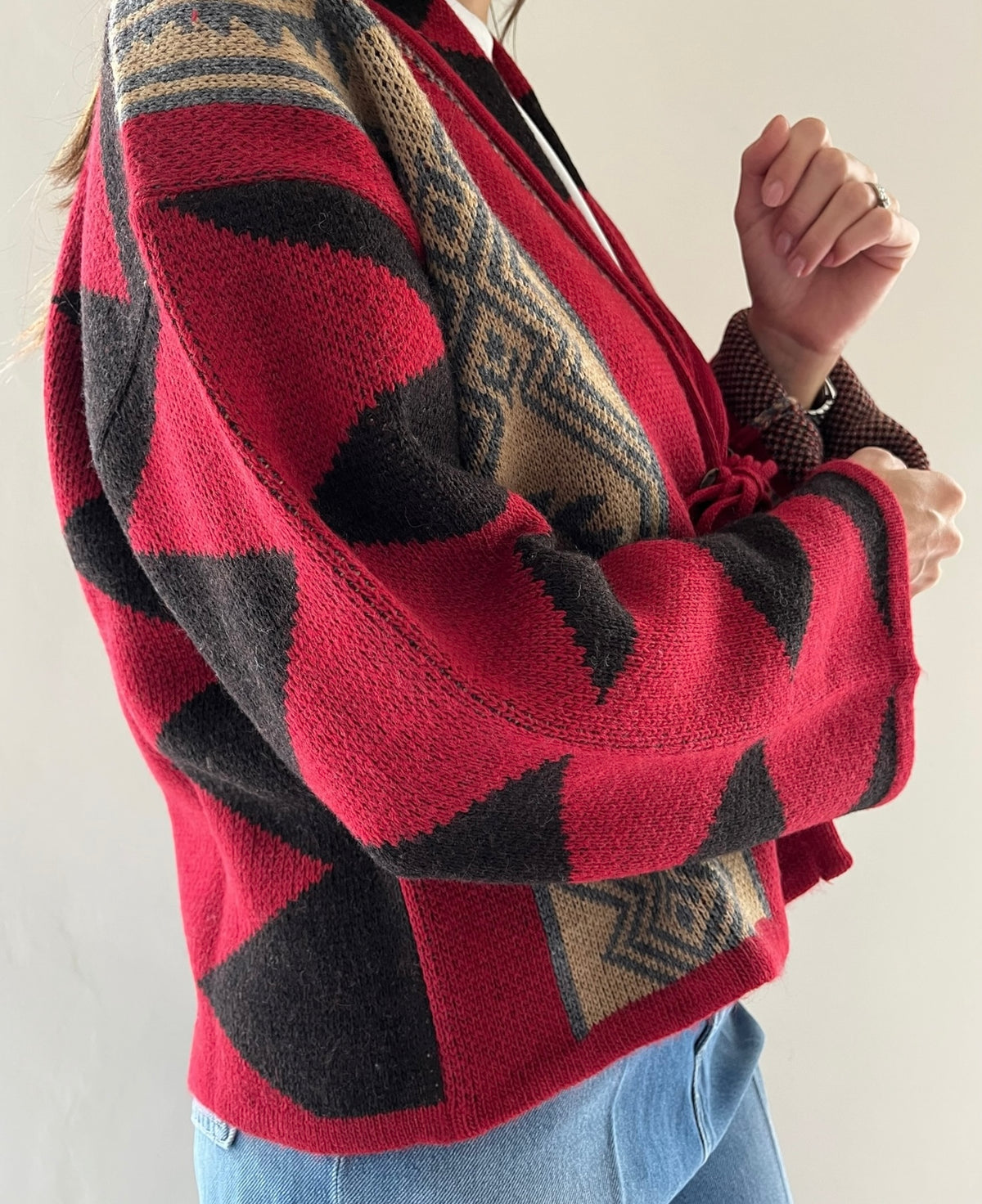 Cardigan motivo tribale art. AI26503CAMP TENSIONE IN